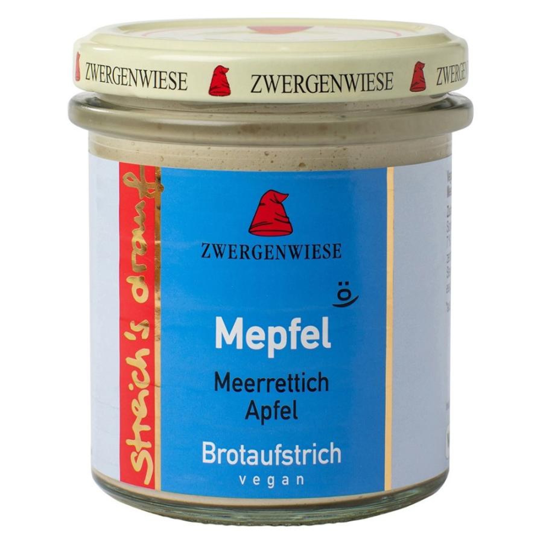 Crema tartinabila BIO vegetala Mepfel, 160 g ZWERGENWIESE