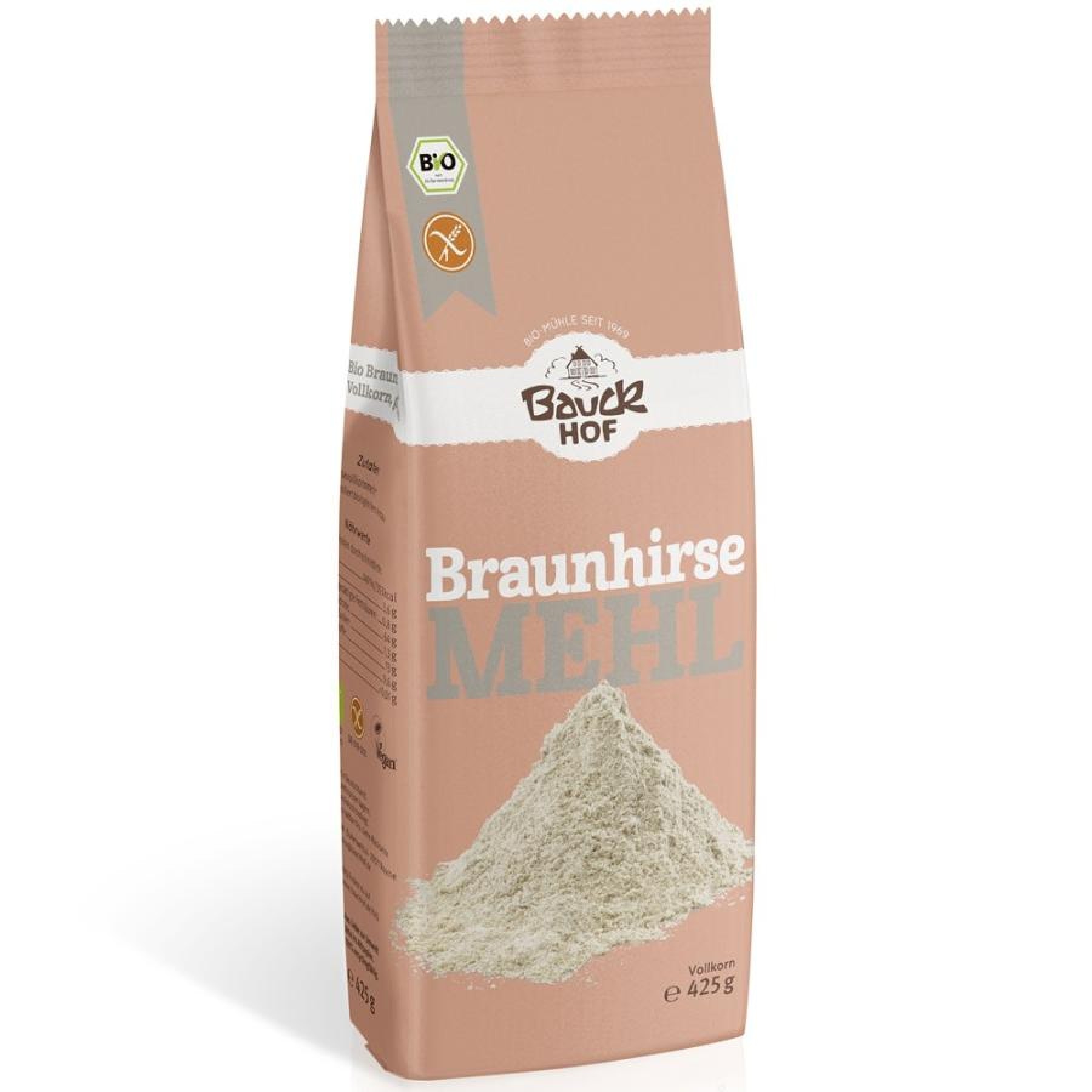 Faina integrala din mei brun fara gluten - 425 g