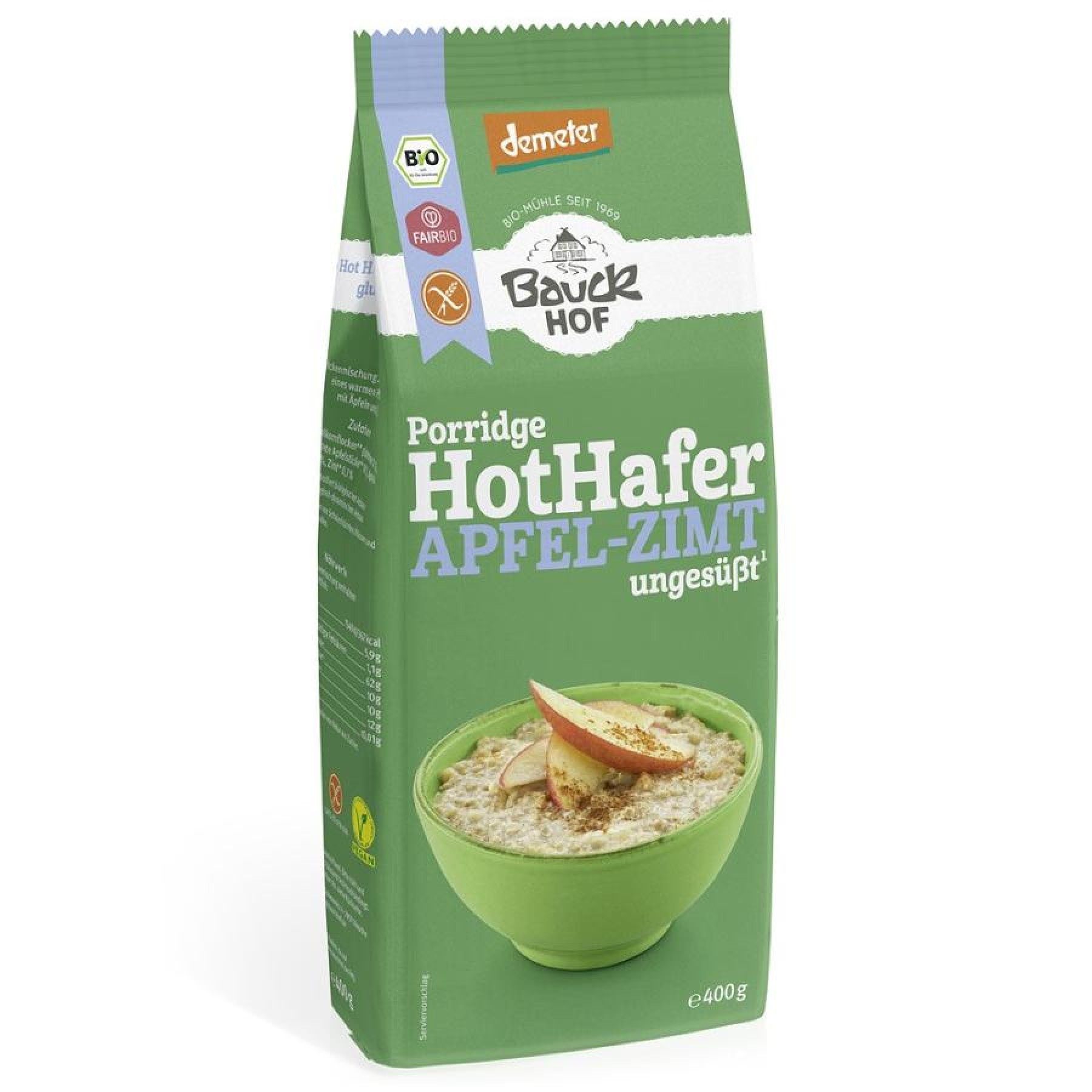 Terci de ovaz cu mere si scortisoara fara gluten - 400 g