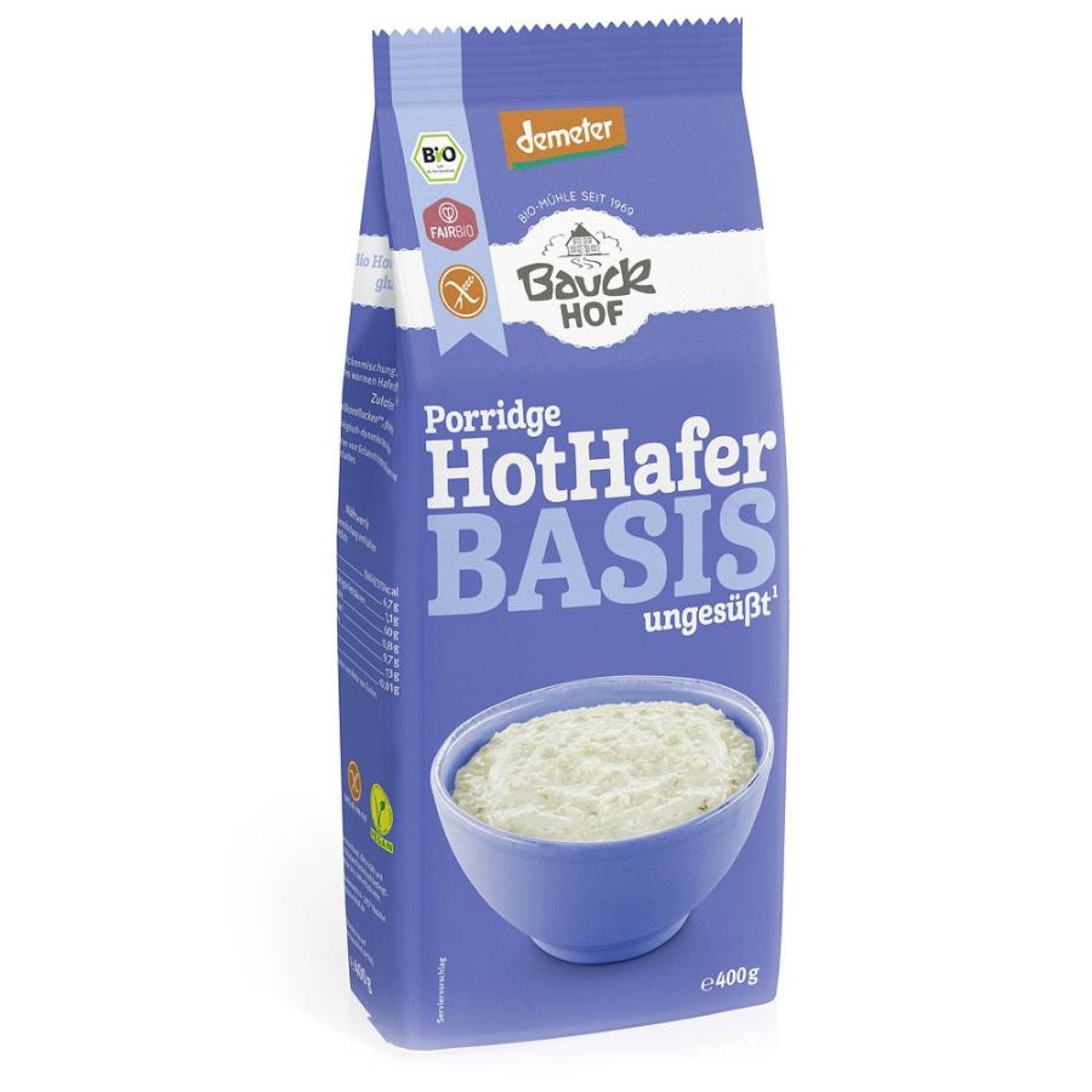 Terci de ovaz basis fara gluten - 400 g