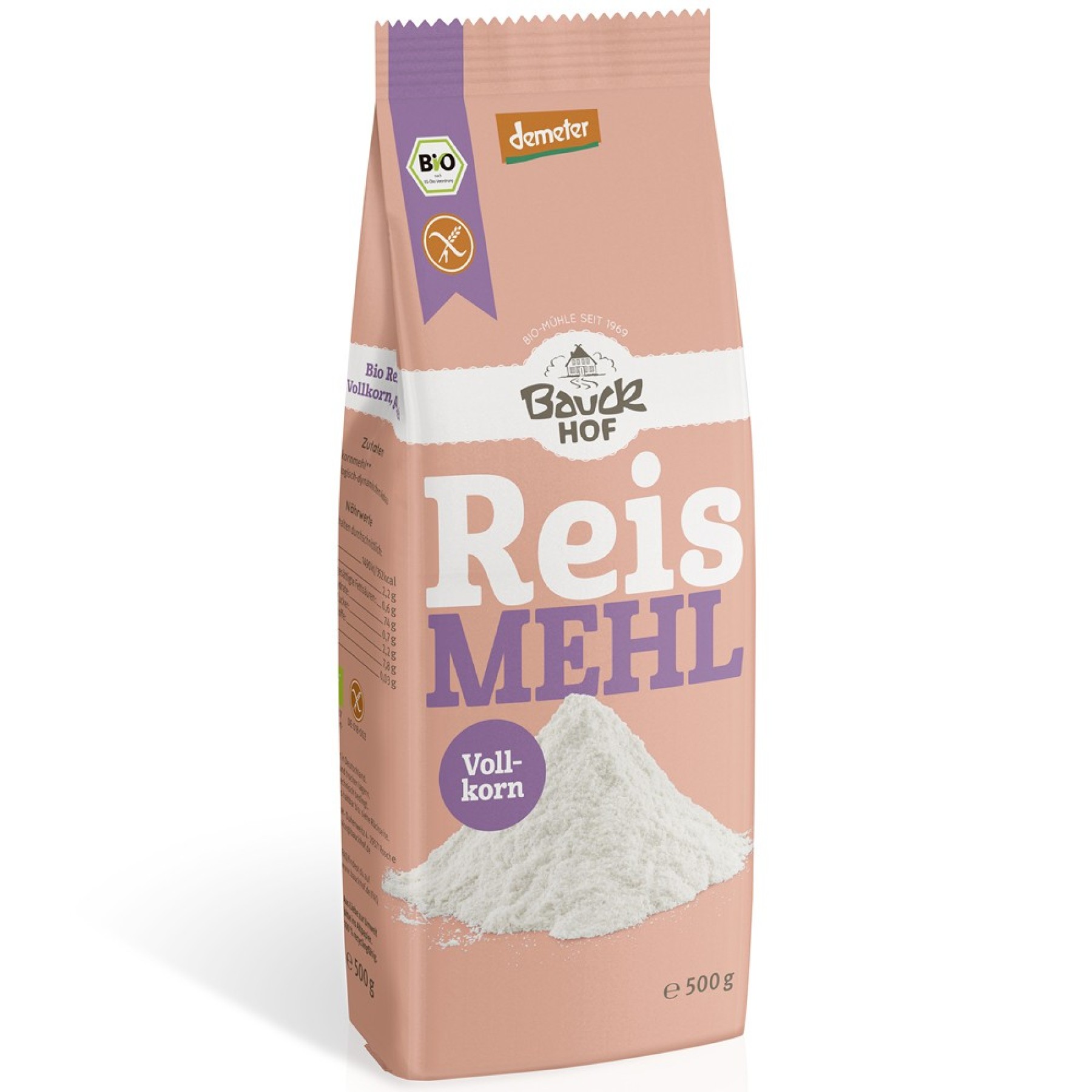 Faina integrala de orez fara gluten - 500 g