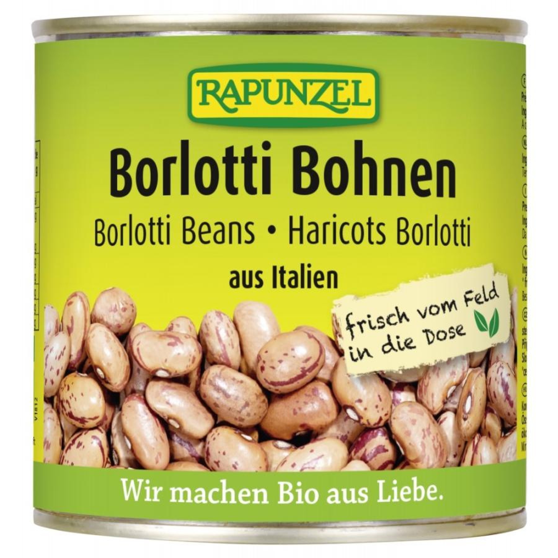 Fasole borlotti bio la conserva - 400 g