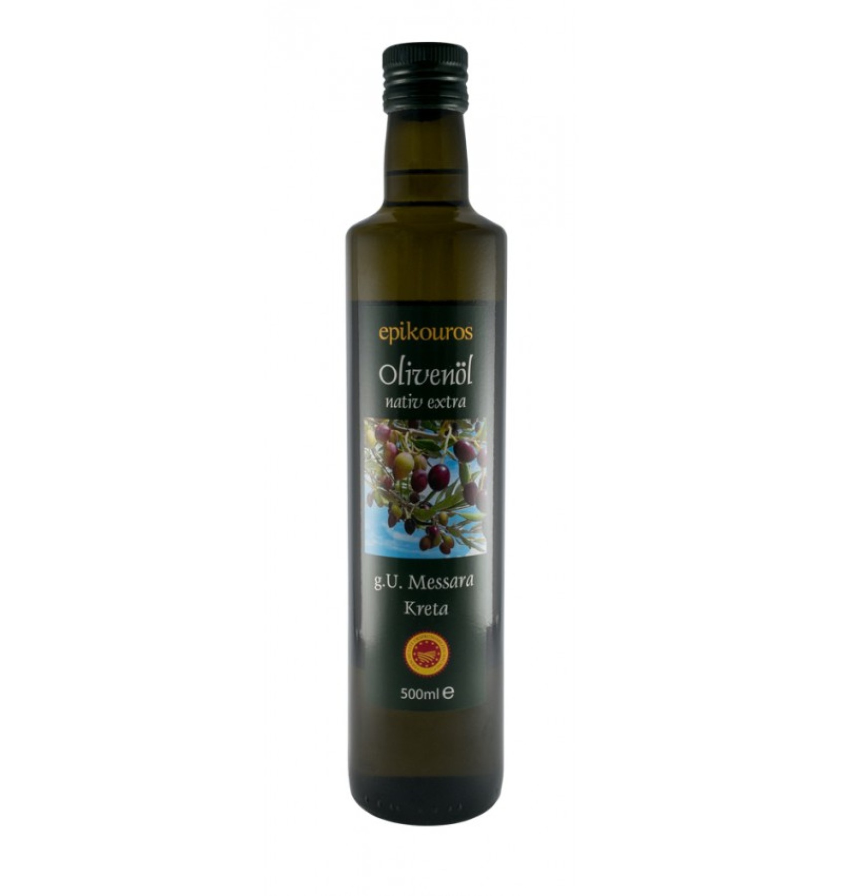 ECO/BIO Ulei de masline din Messara Kreta (Denumire de Origine Protejata) 500ml