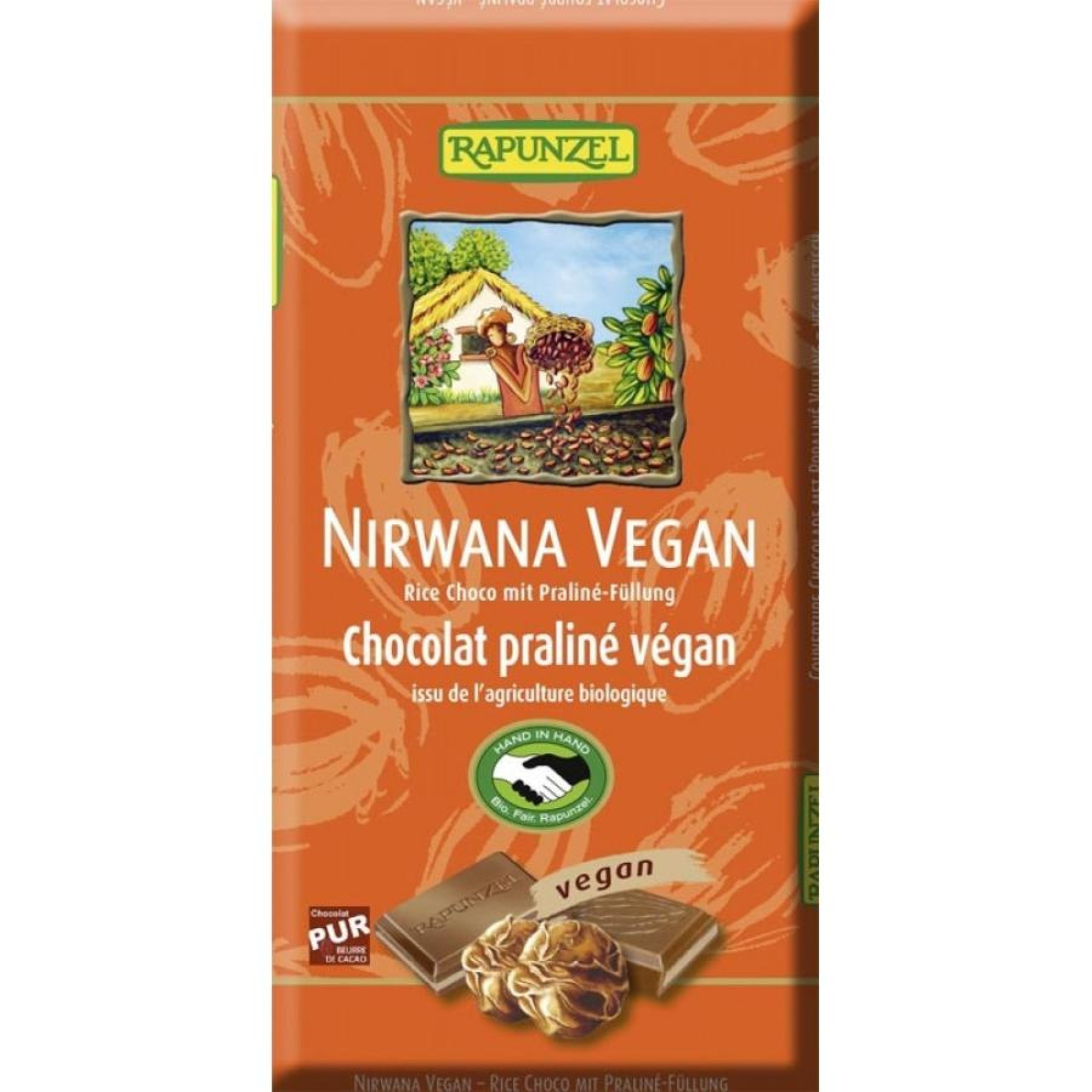 Ciocolata bio Vegana Nirwana - 100 g