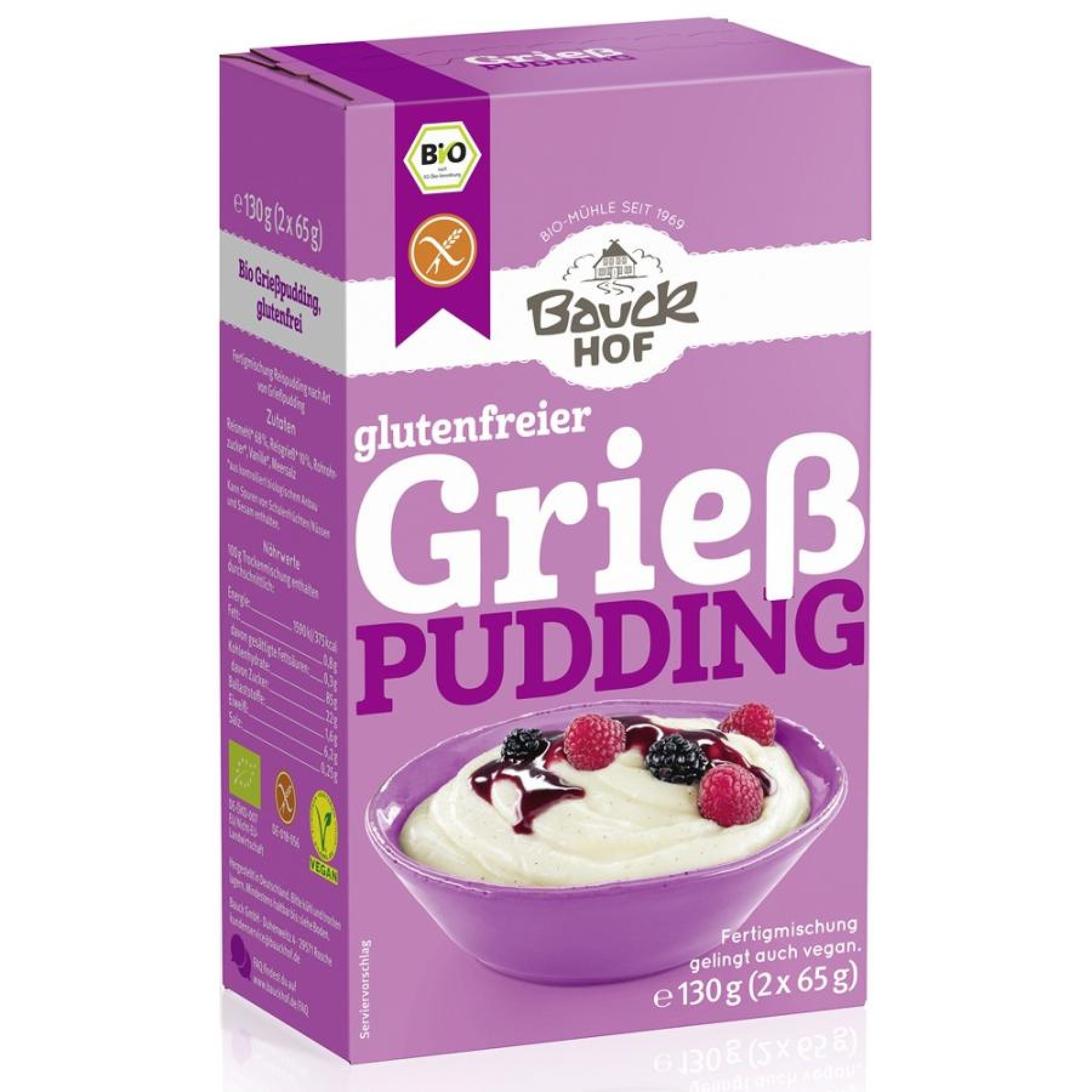 Budinca de gris fara gluten - 130 g