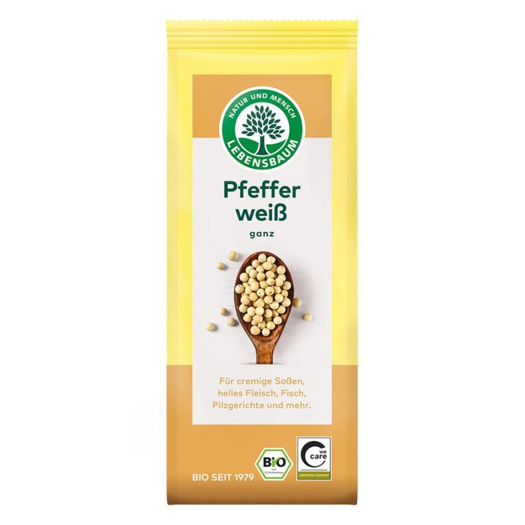 Piper alb boabe - 50 g