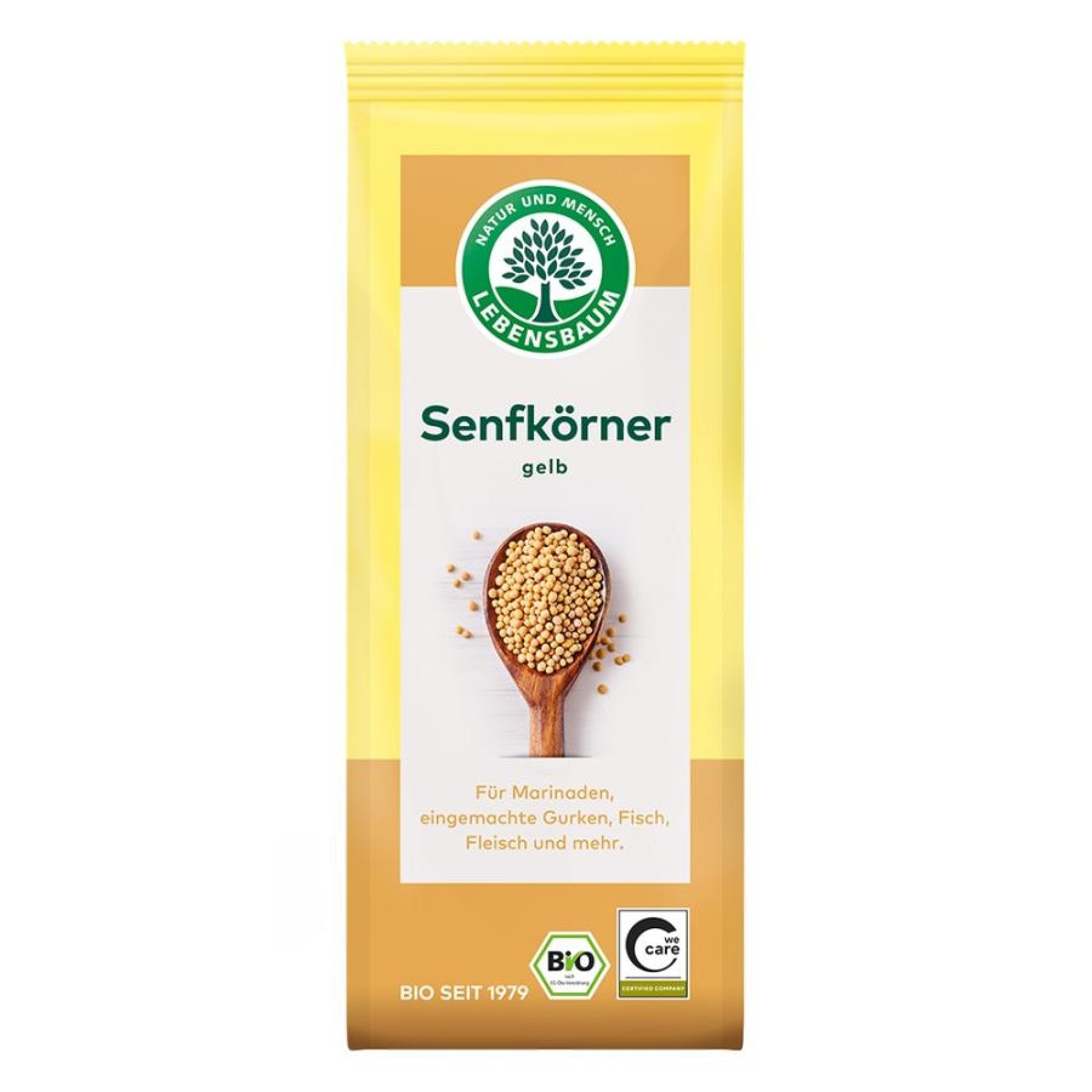 Boabe de mustar galben bio - 80 g