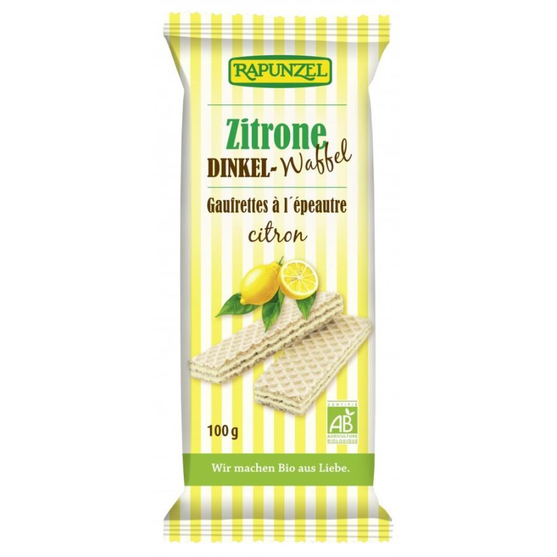 Napolitana bio cu lamaie - 100 g