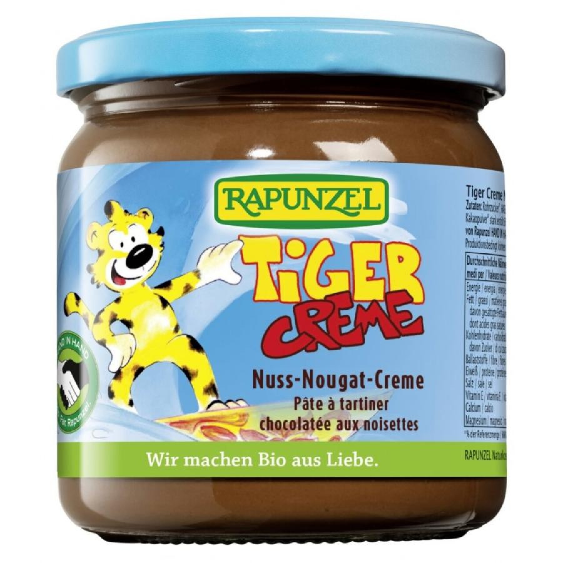 Crema bio de nuca Nougat Tiger - 400 g