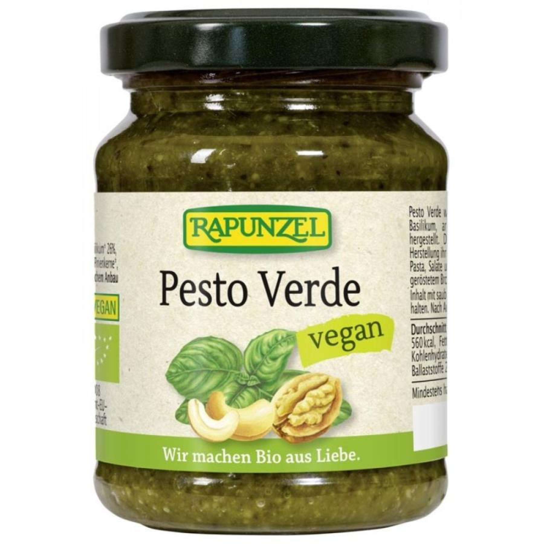 Pesto Verde Bio vegan - 120 g
