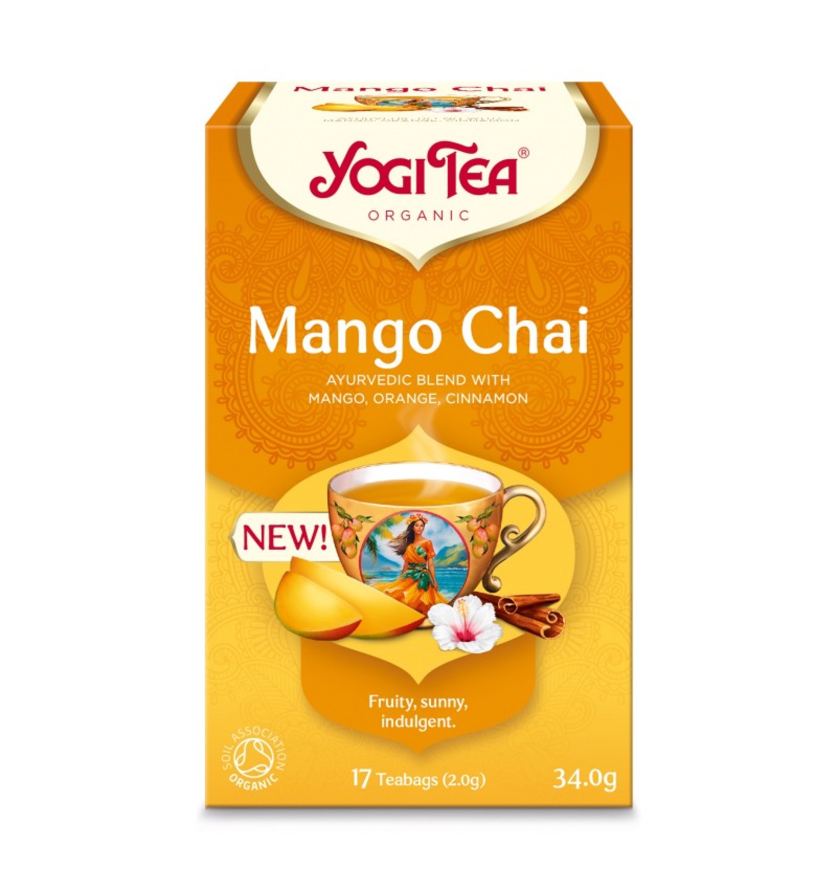ECO/BIO Ceai Mango Chai, 17TB*2,0g, 34,0g