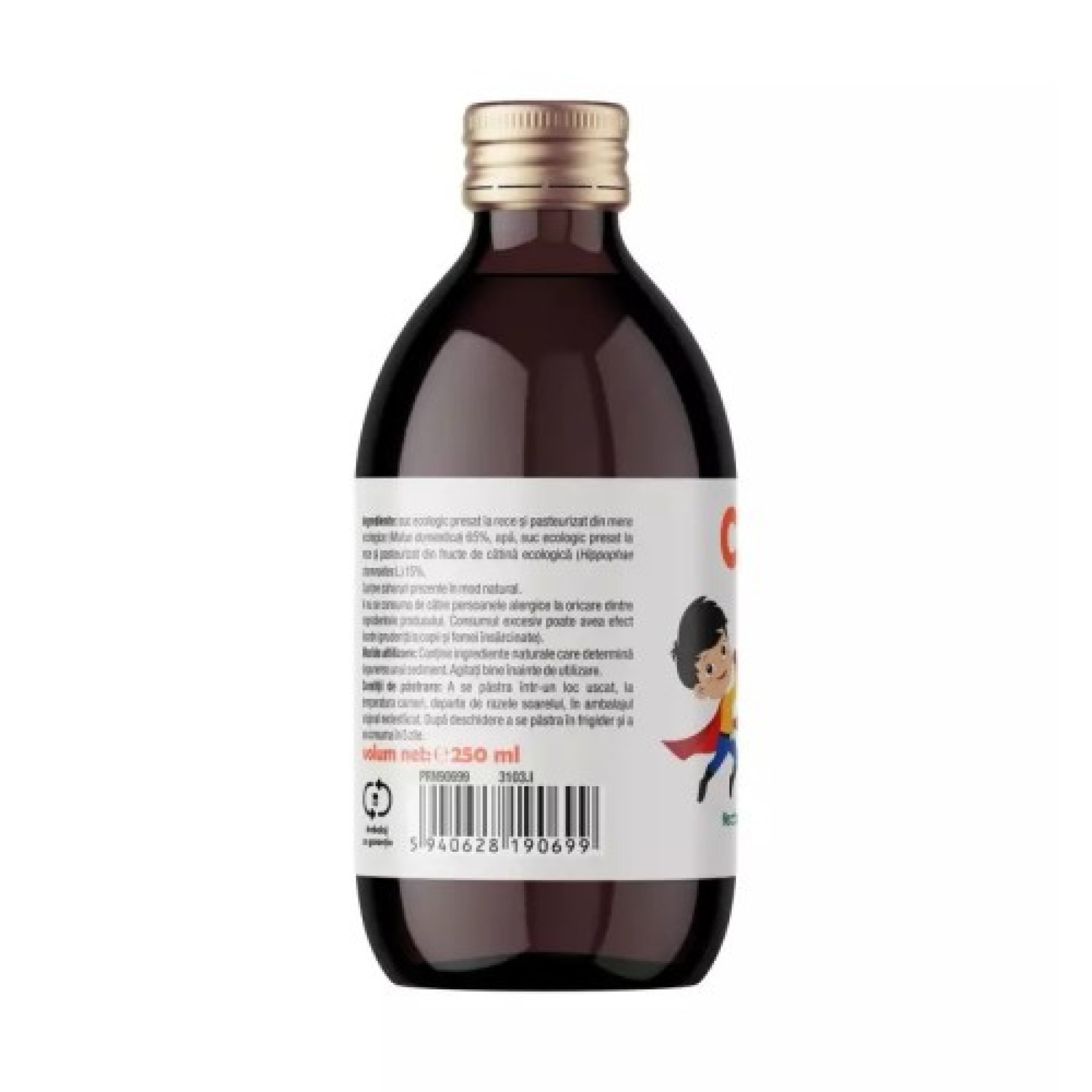 ECO/BIO Suc de catina cu mere 250ml, Catibun