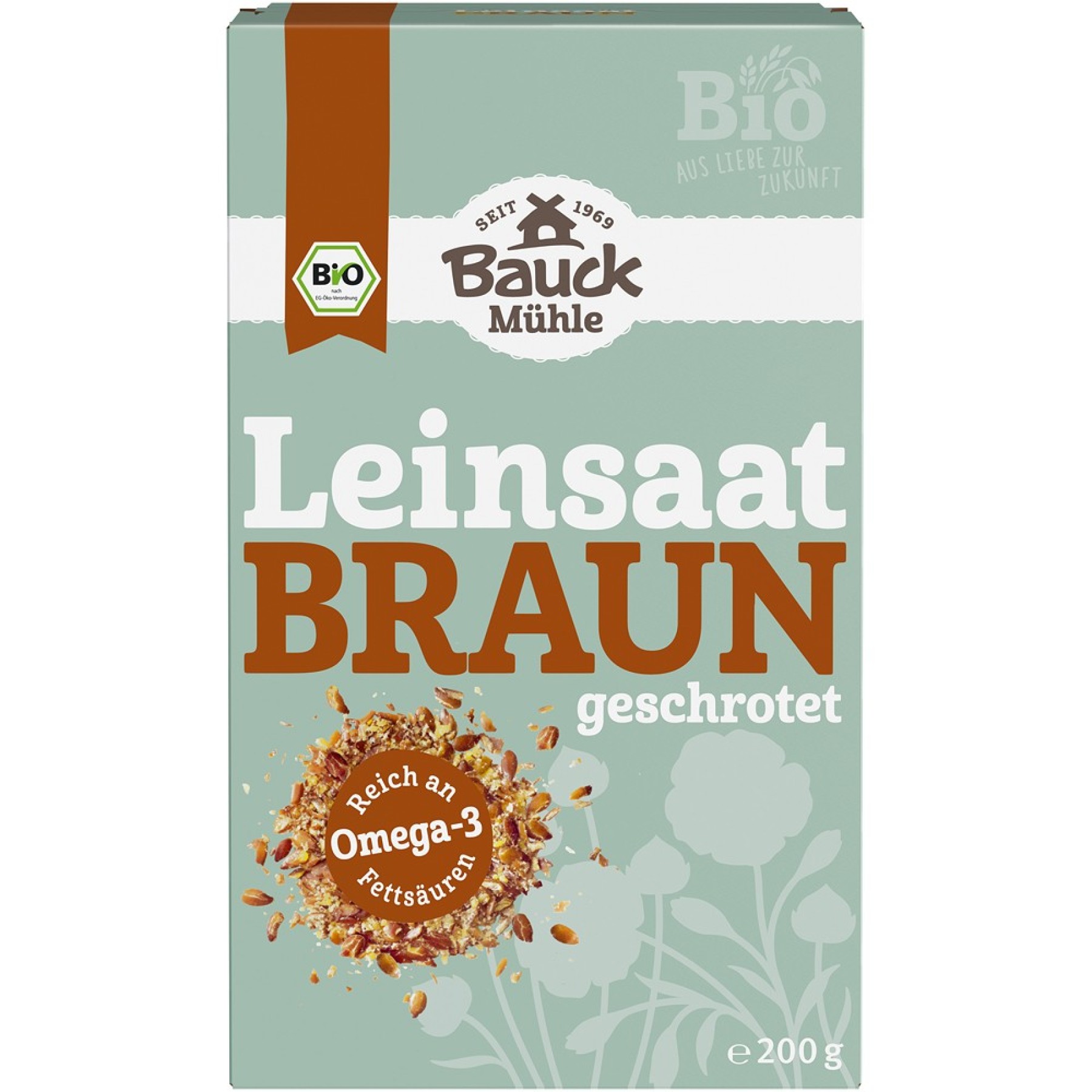 Seminte bio de in maro zdrobite - 200 g