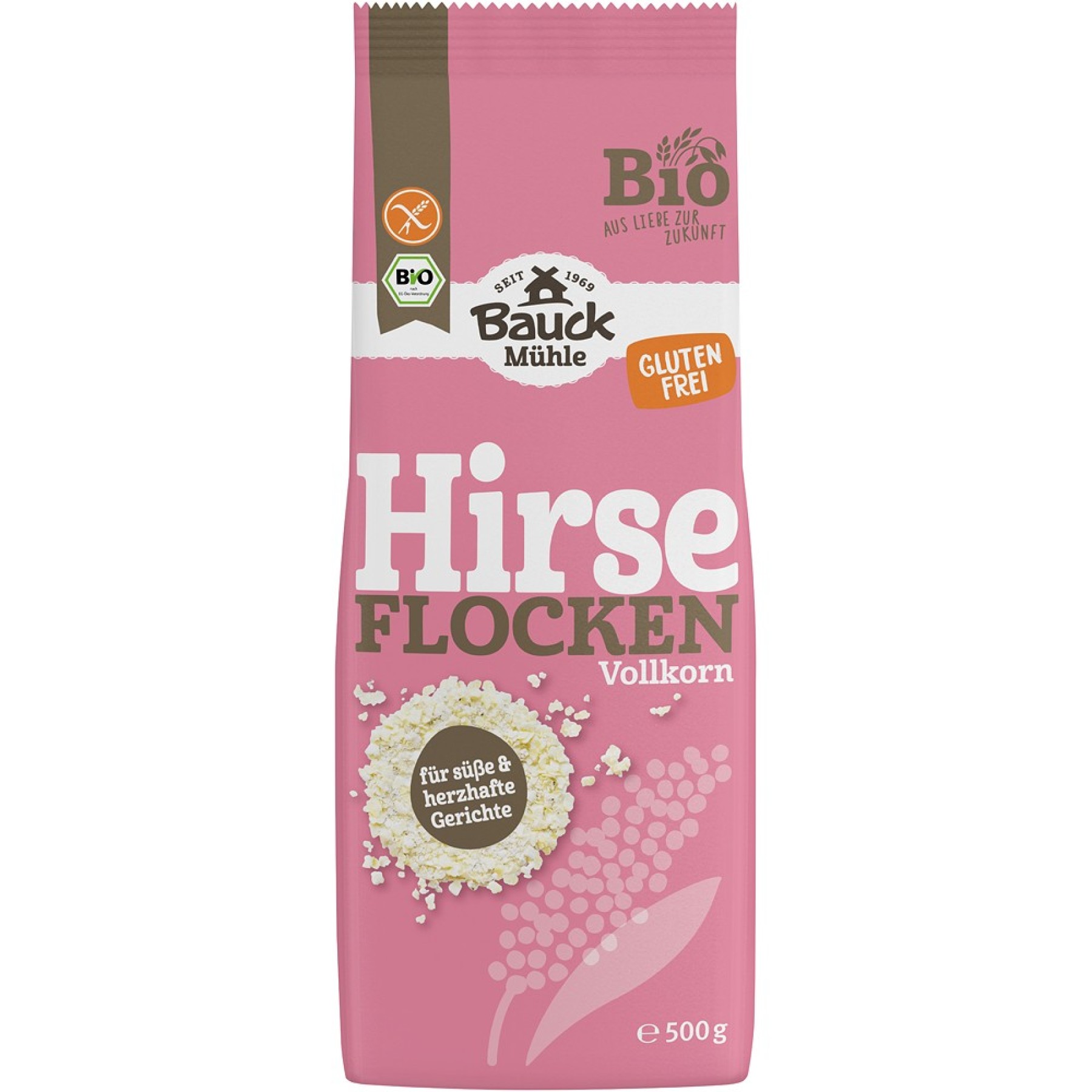 Fulgi bio integrali de mei fara gluten - 500 g