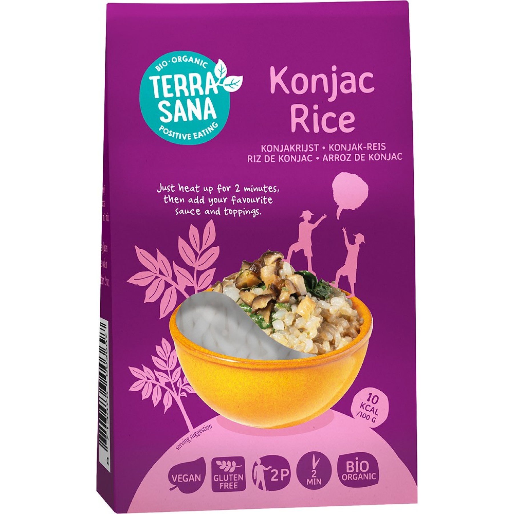 Orez din Konjac bio fara gluten - 330 g