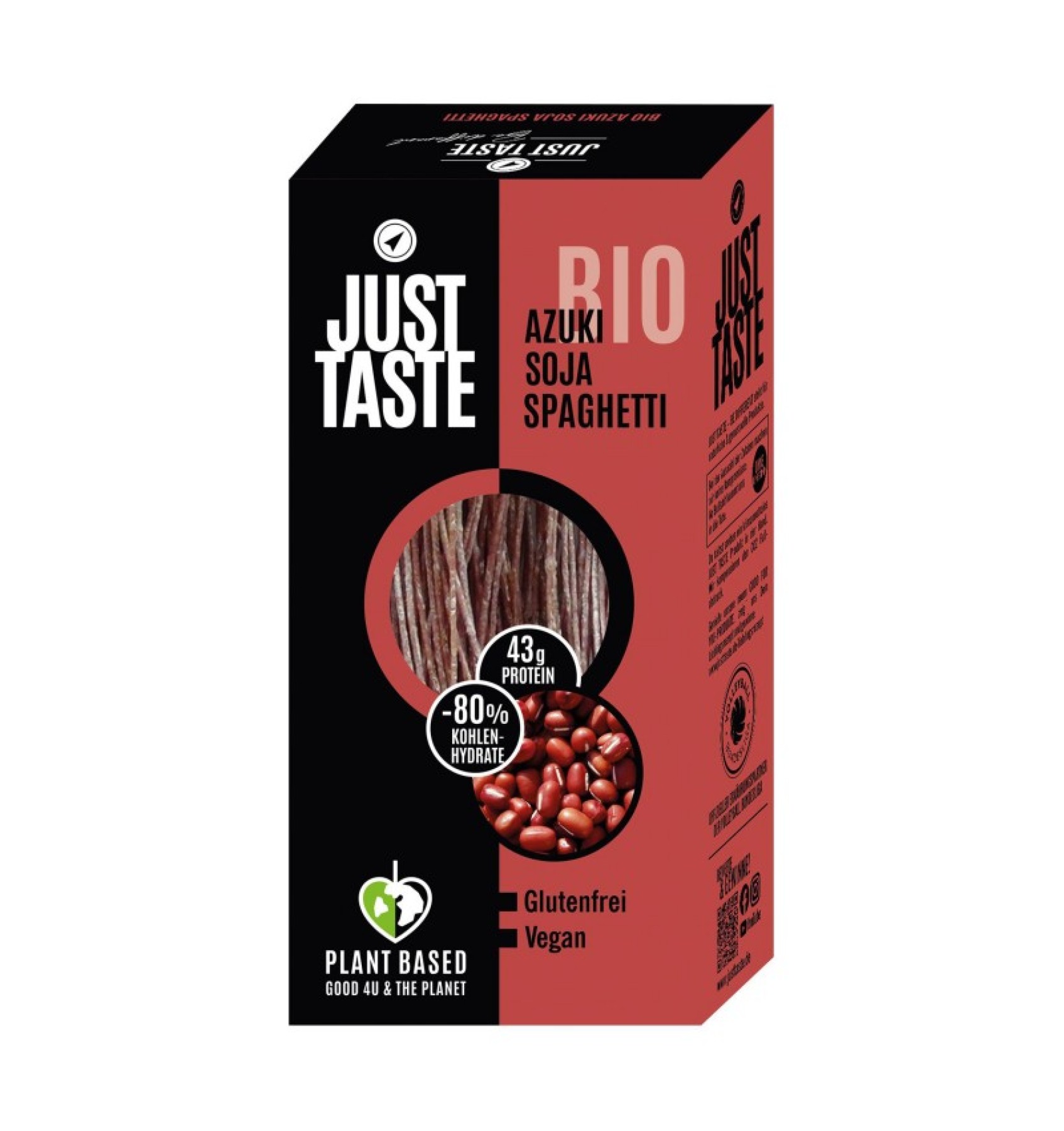 ECO/BIO Spaghete din fasole azuki si soia 250gr
