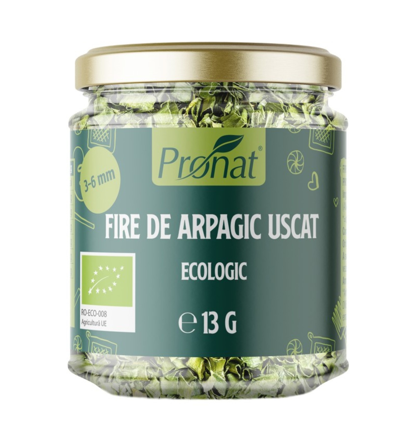ECO/BIO Fire de arpagica 3-6mm, 13gr