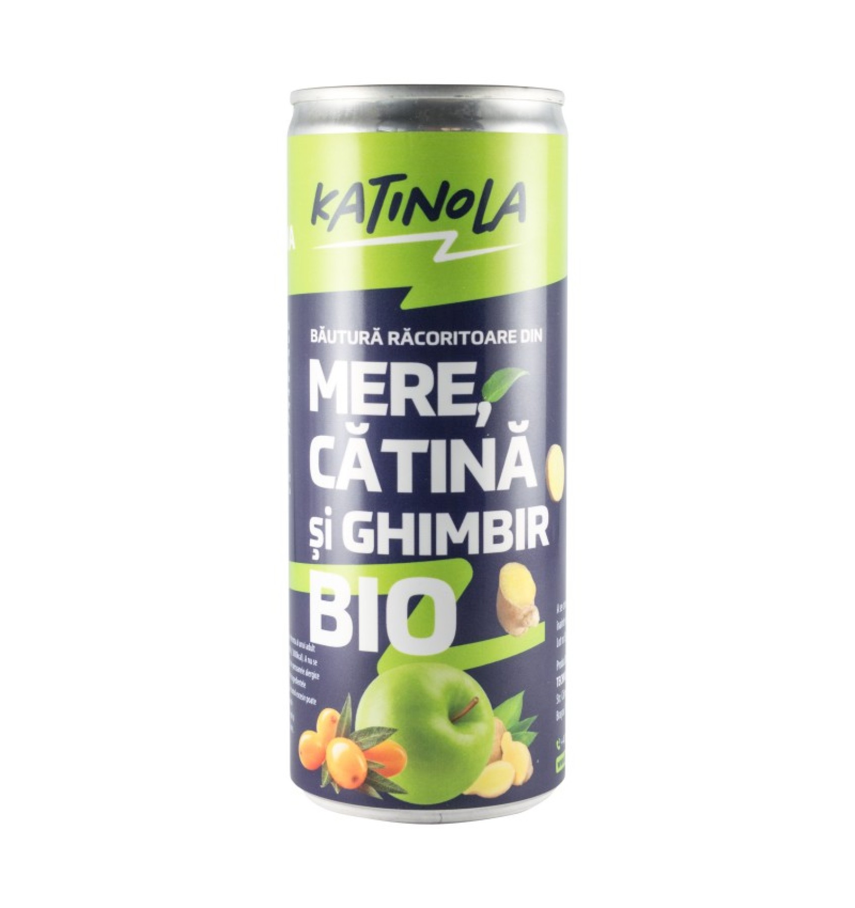 ECO/BIO Suc energizant dcu catina mere si ghimbir 200ml