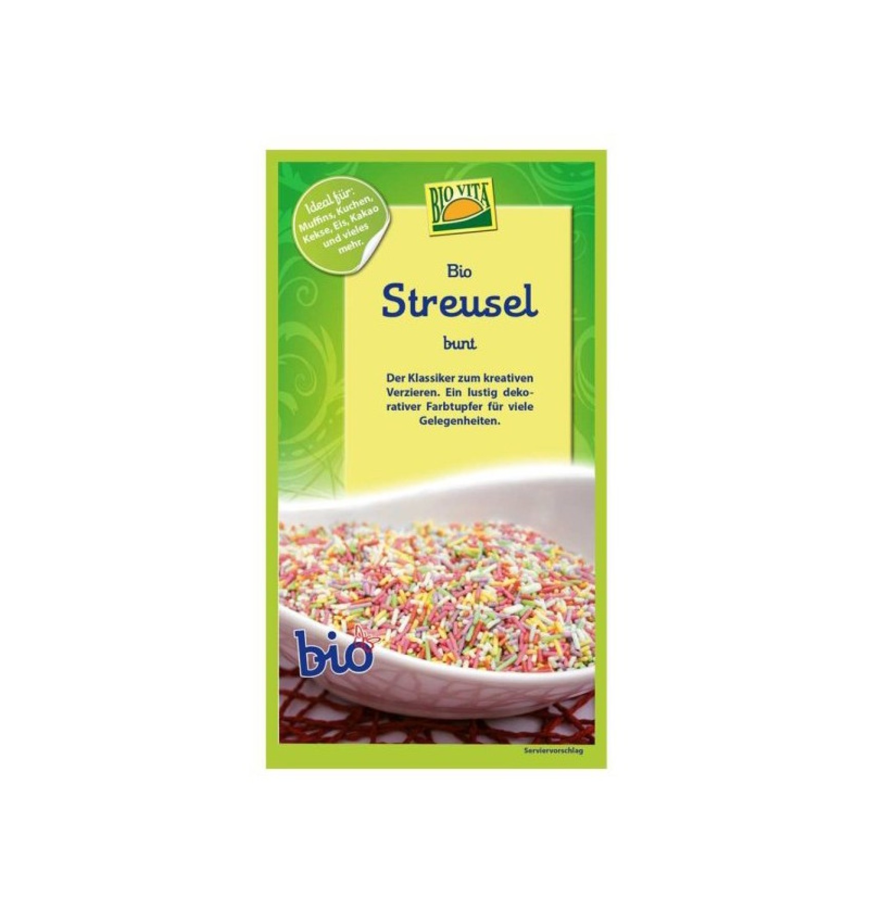 ECO/BIO Decor multicolor pentru prajituri 60gr