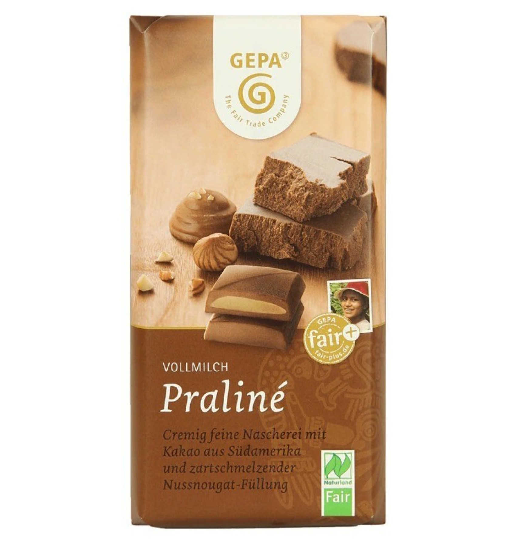 ECO/BIO Ciocolata cu praline 100gr