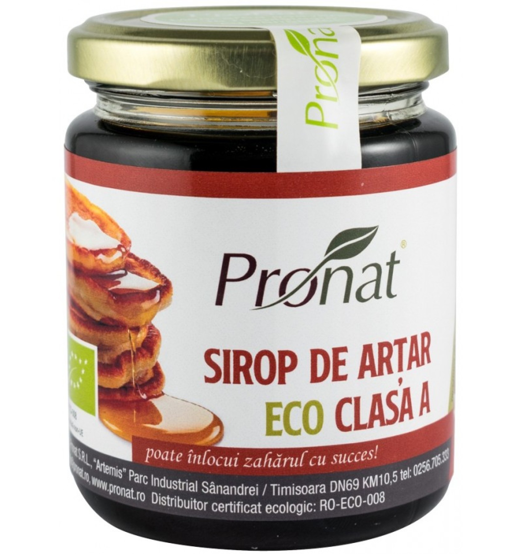 Sirop bio de artar, clasa A, 300 g