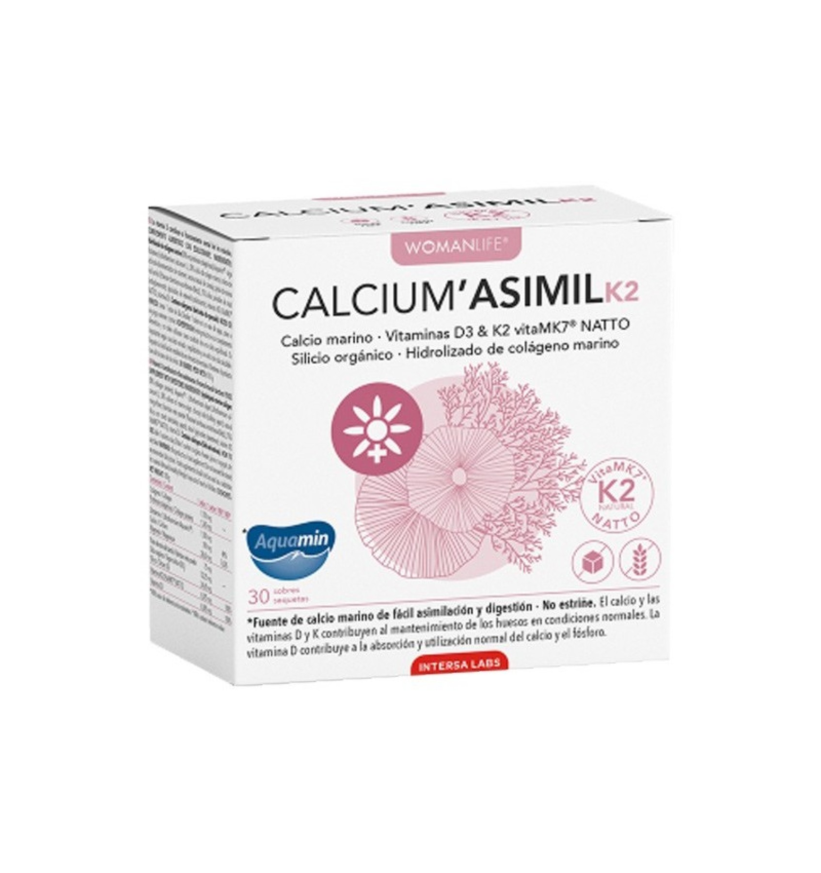 CALCIUM ASIMIL K2, 30 PLICULETE 100 G DIETETICOS INTERSA