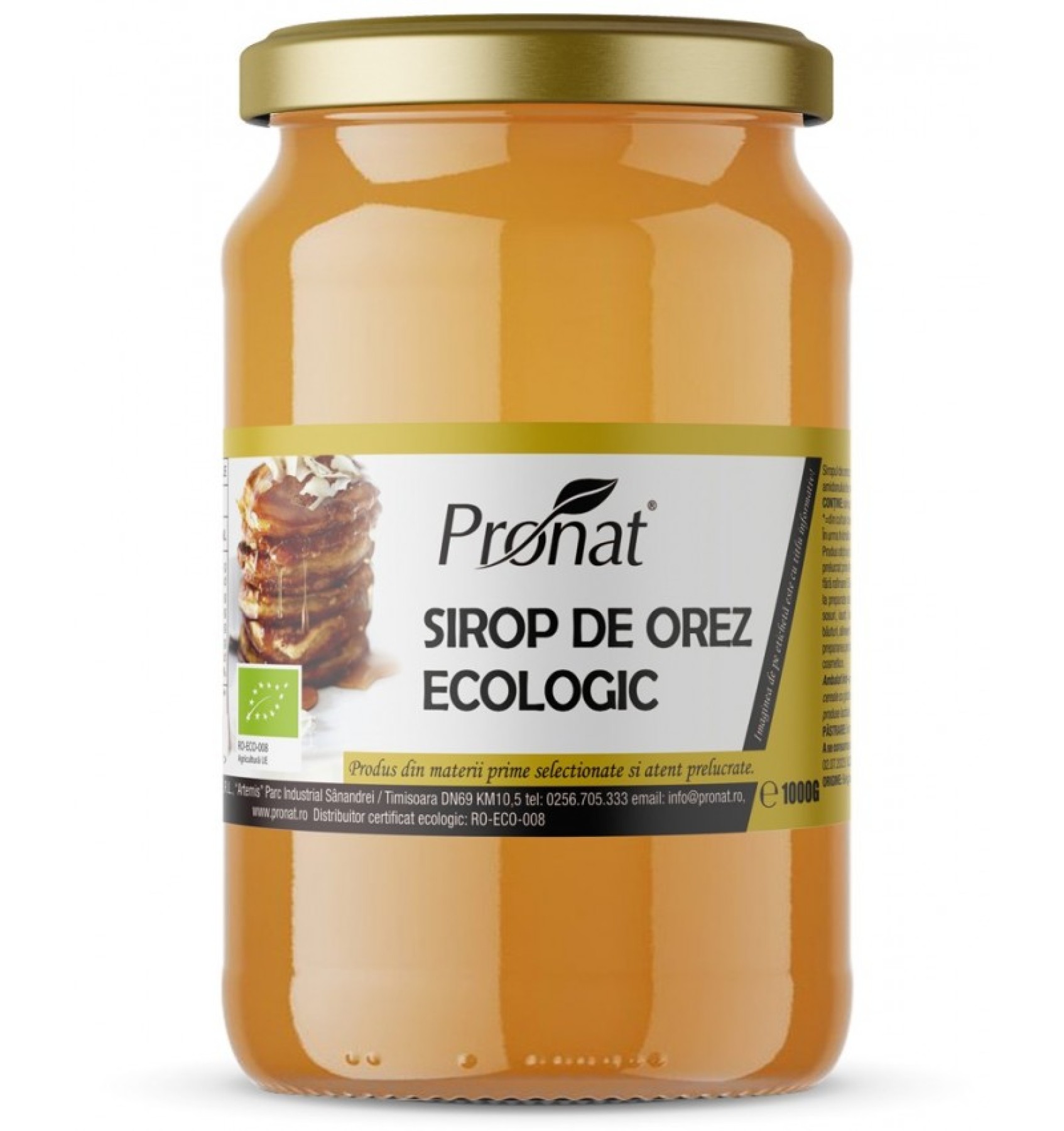 Sirop de orez Bio, 1000 g