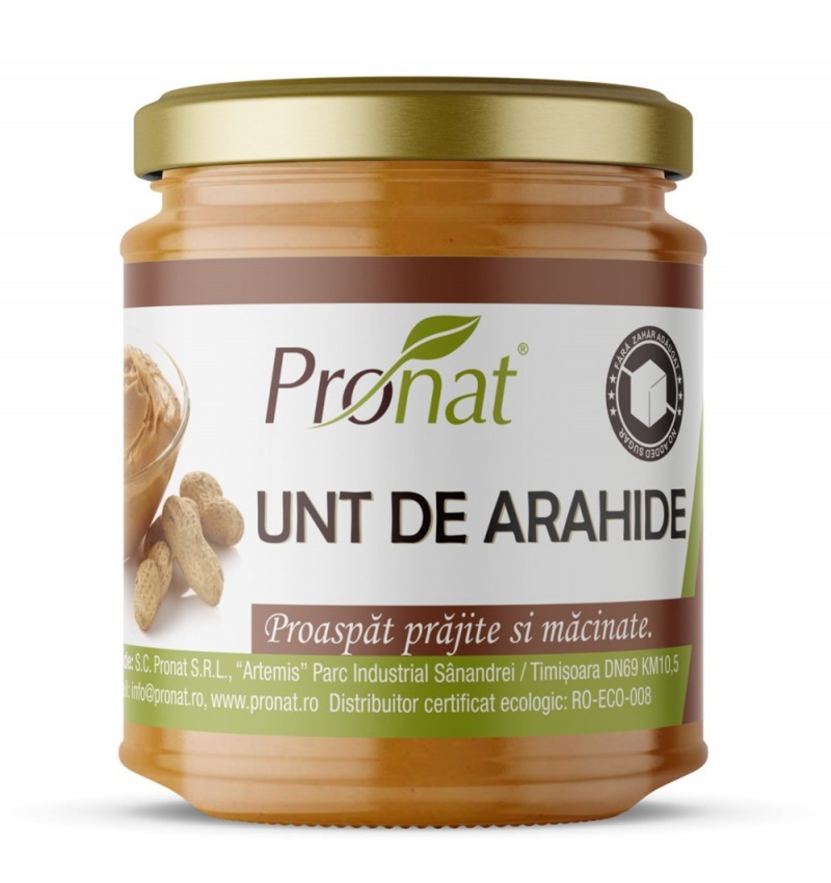 Unt de arahide, 190 g / 200 ml