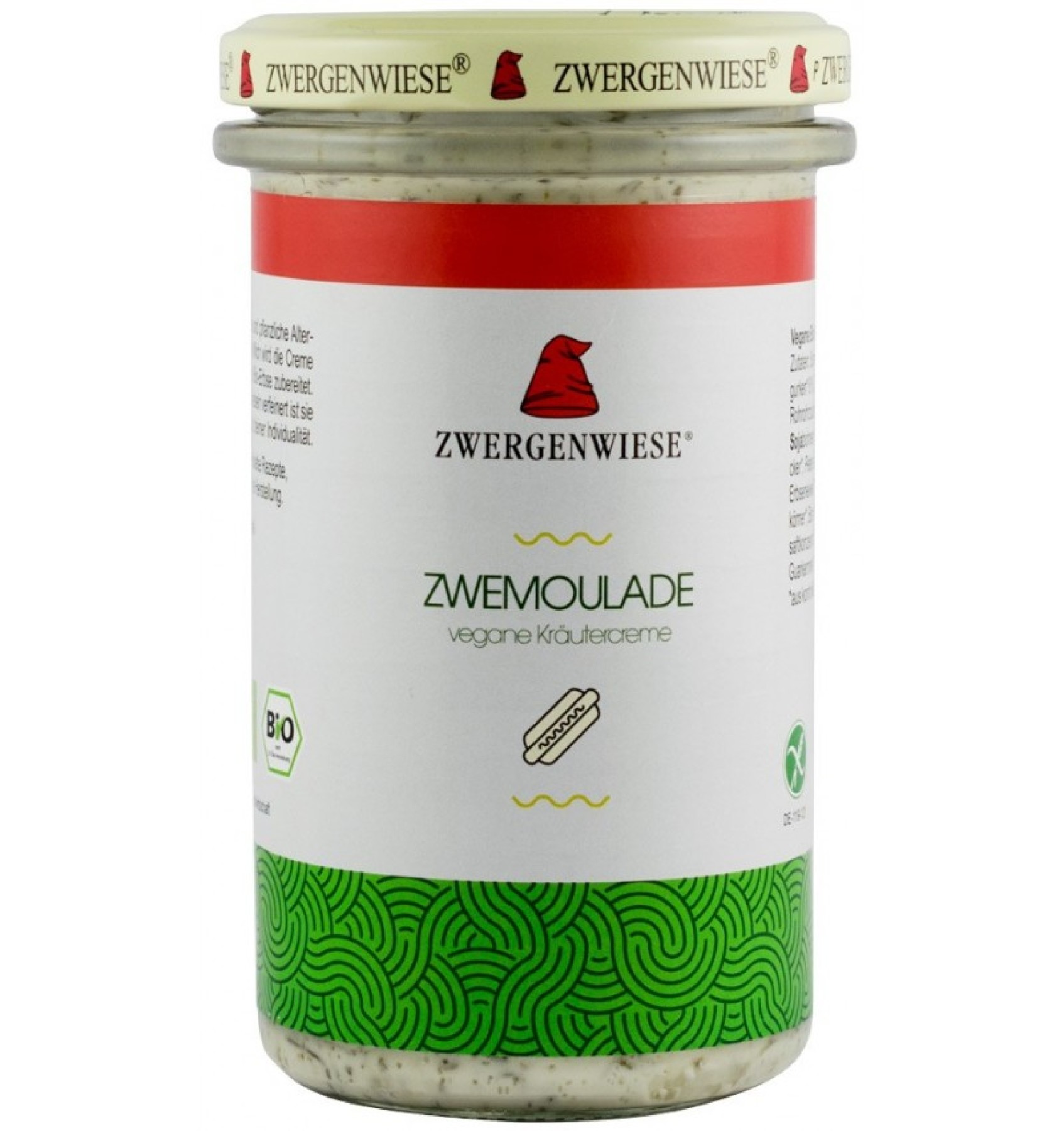 ZWEMOULADE Sos BIO vegetal cu mirodenii, 230 ml ZWERGENWIESE