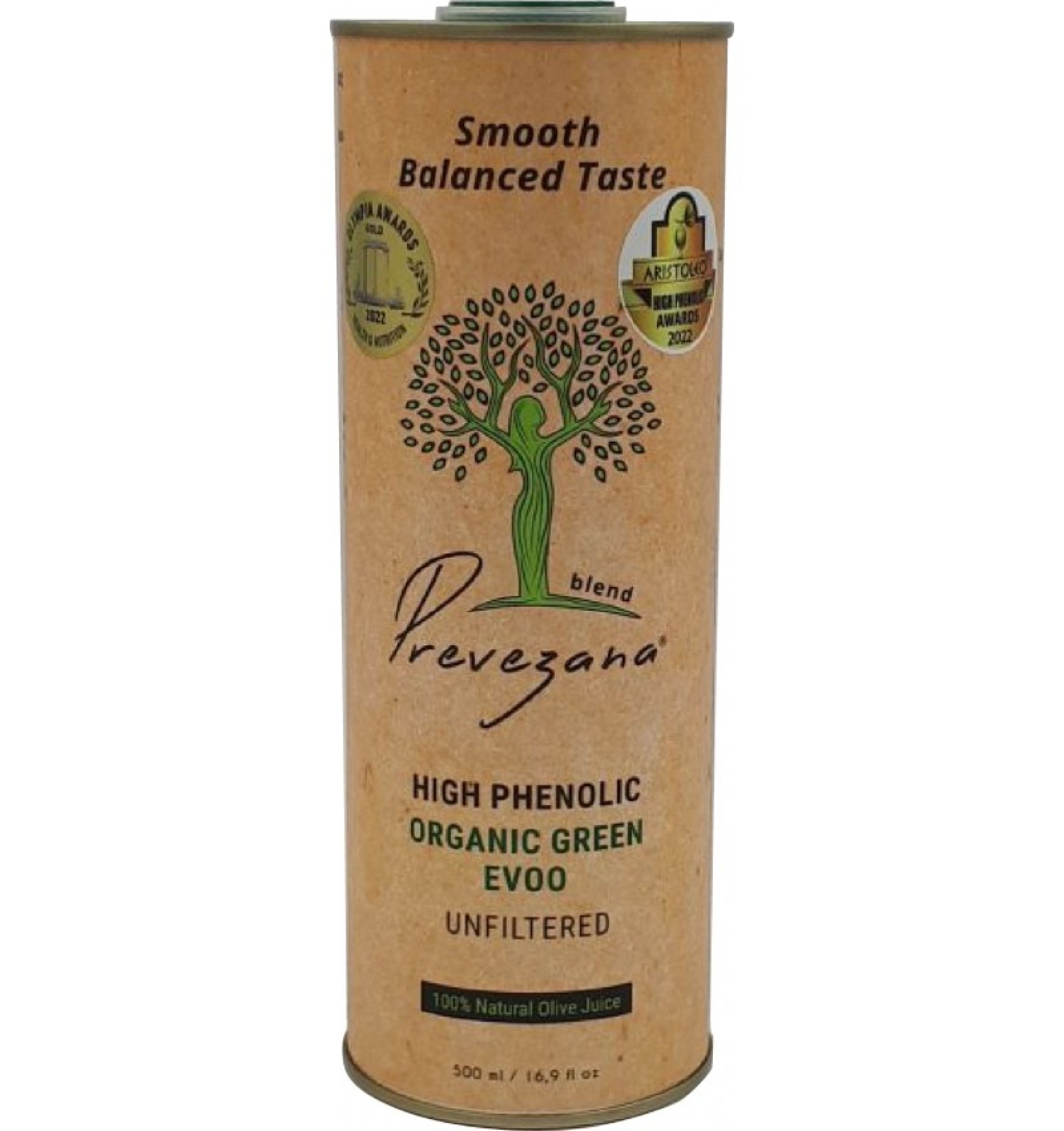 ECO/BIO Ulei de masline cu polifenoli Amooth Balanced Taste, 500ml