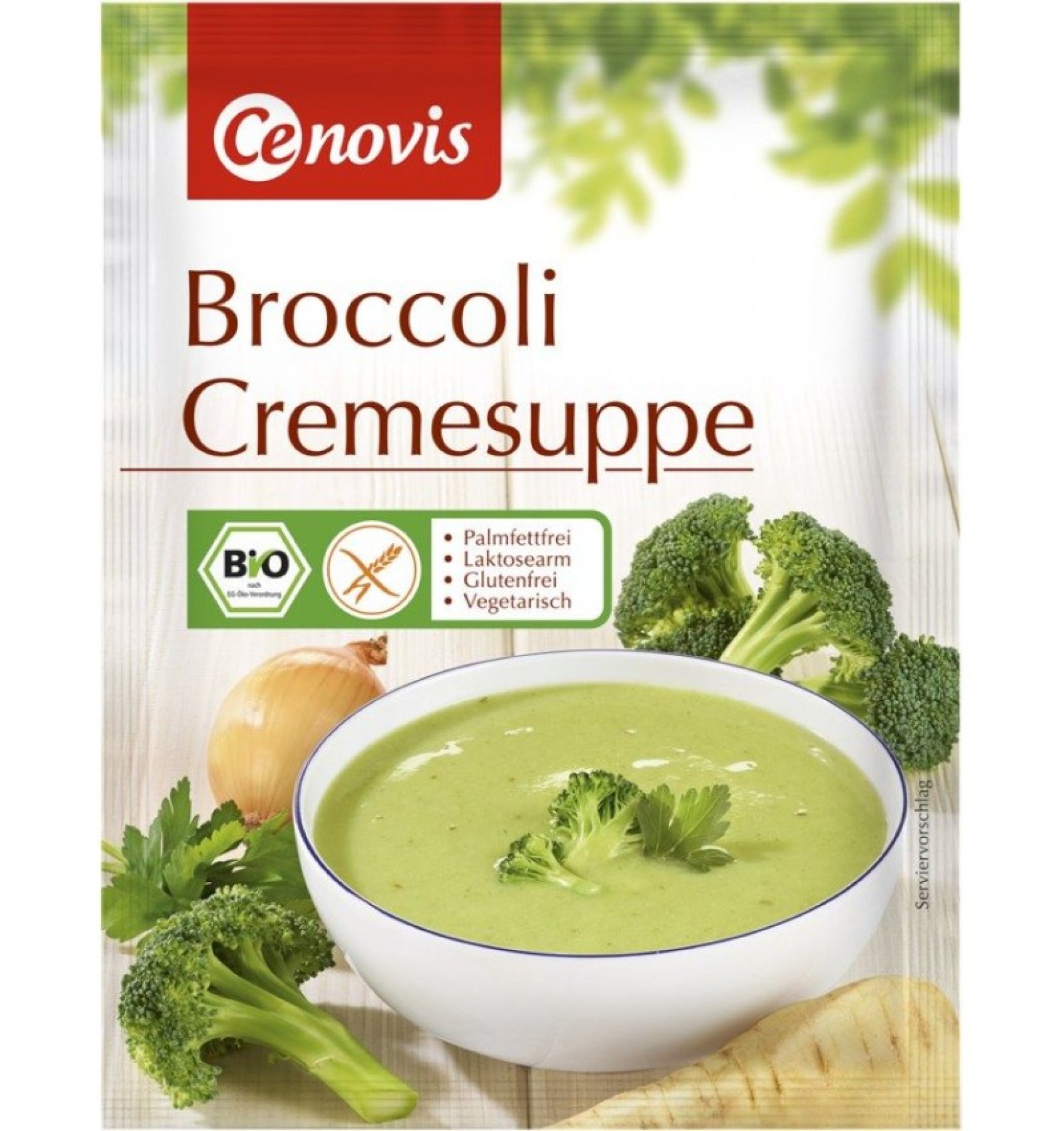 ECO/BIO Supa crema de brocoli,45gr, fara gluten