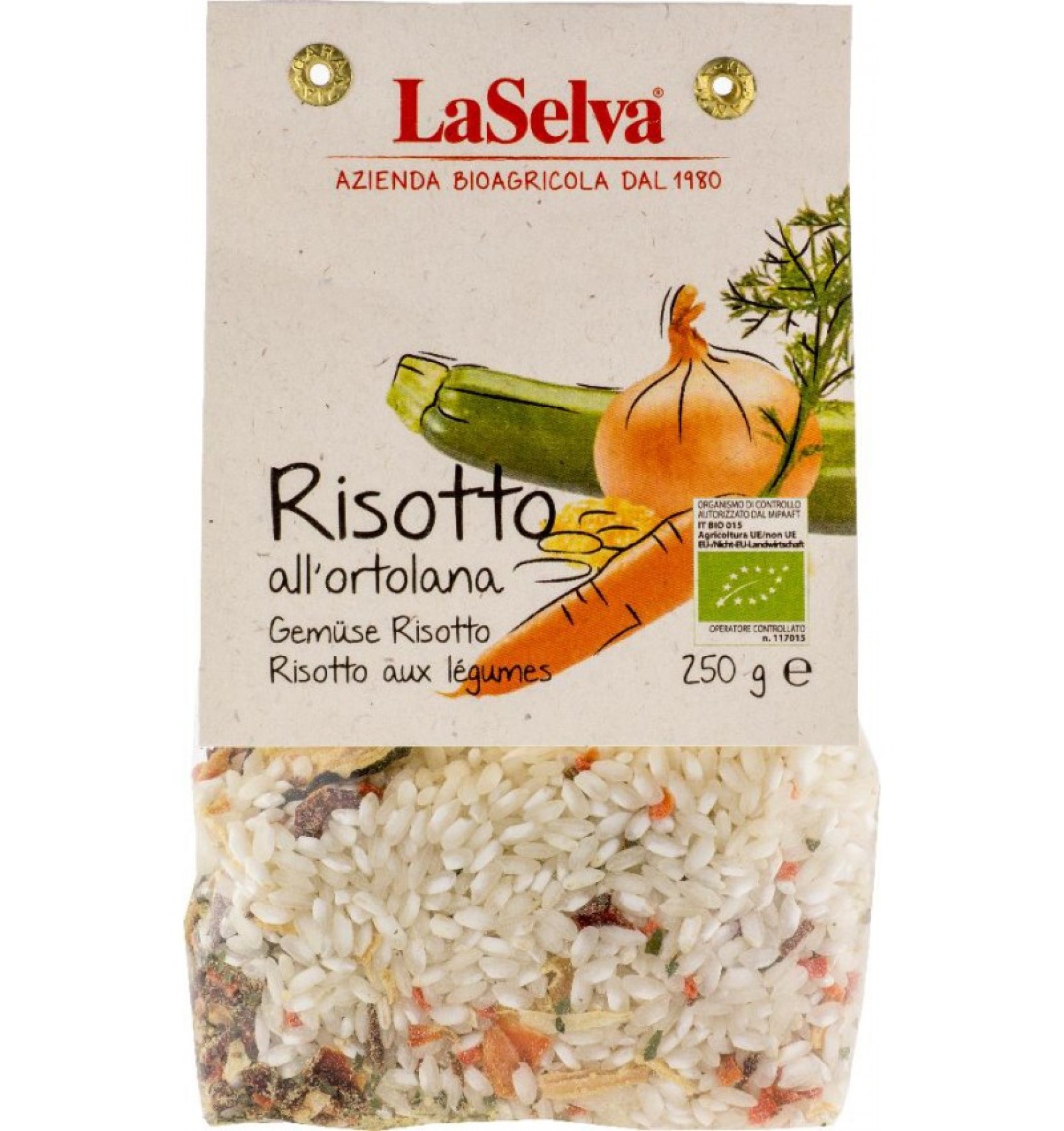 ECO/BIO Risotto cu legume 250gr