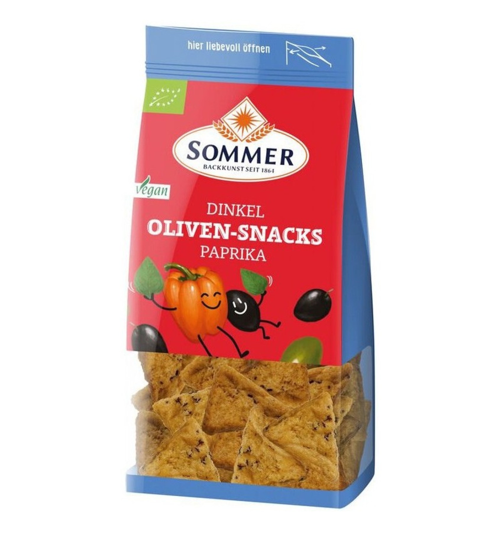 ECO/BIO Biscuiti sin grau spelta cu ulei de masline si ardei rosu 150gr