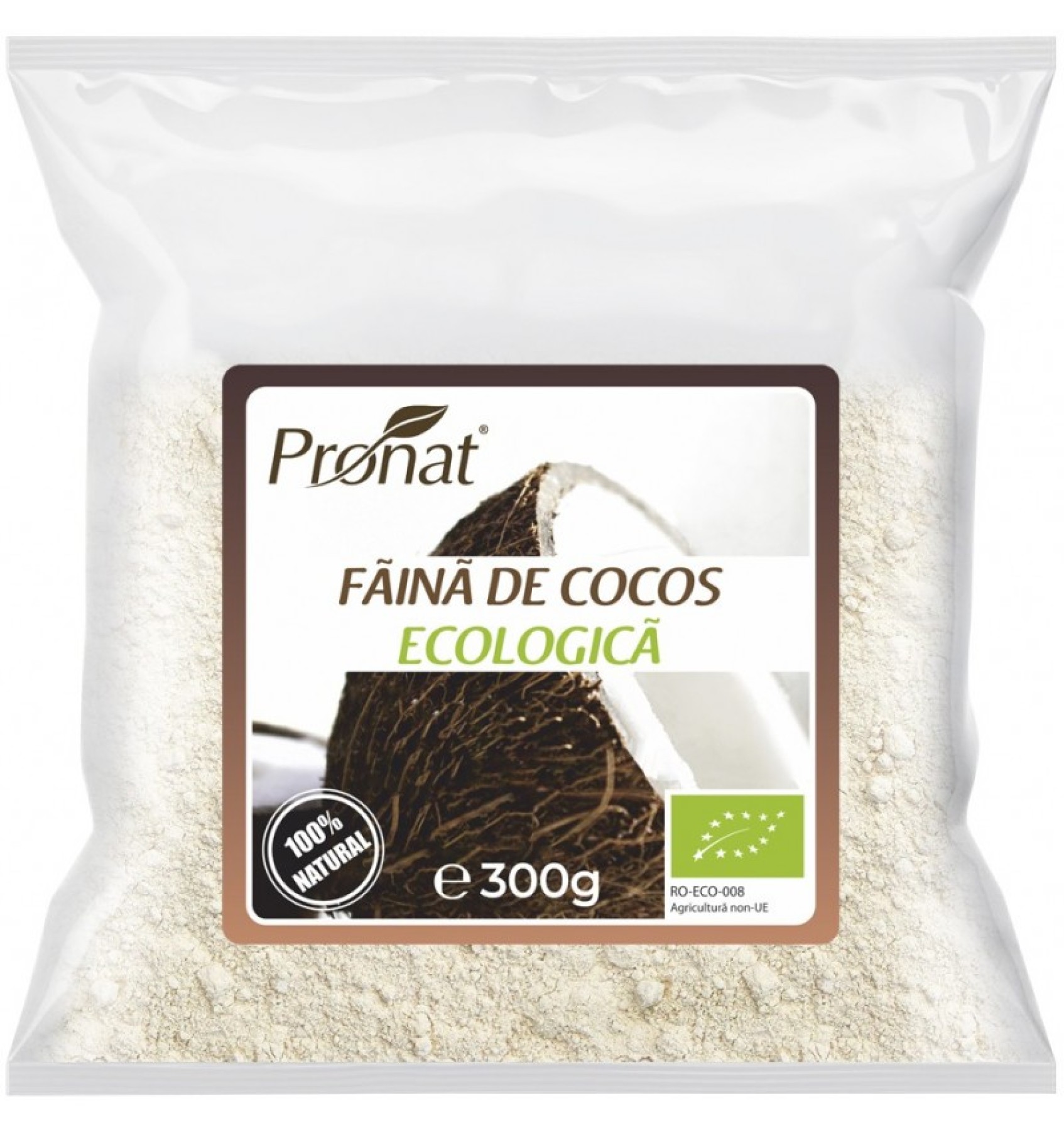 FAINA BIO DIN NUCA DE COCOS, 300 G