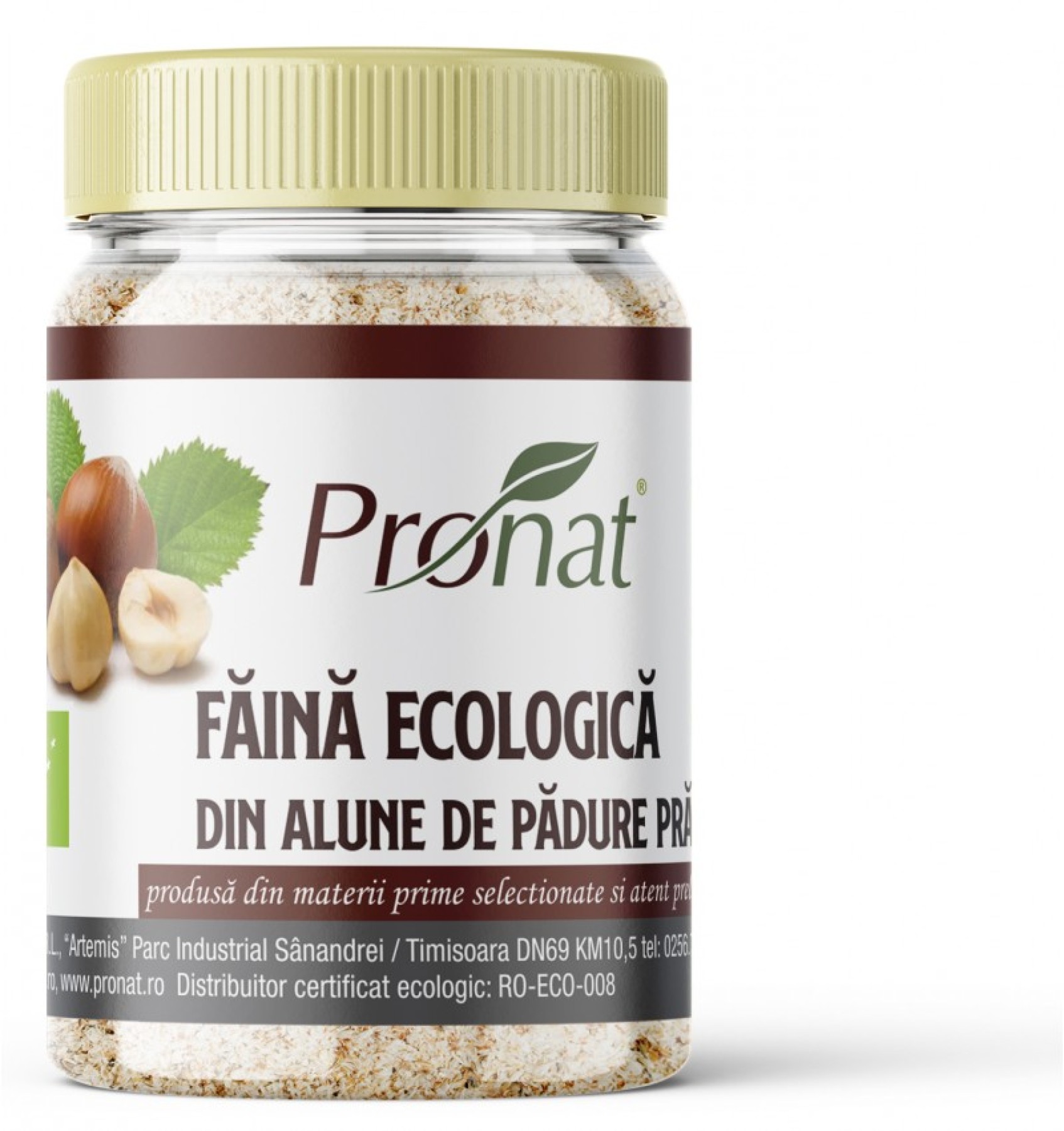 Bio Faina de alune prajite, 100gr