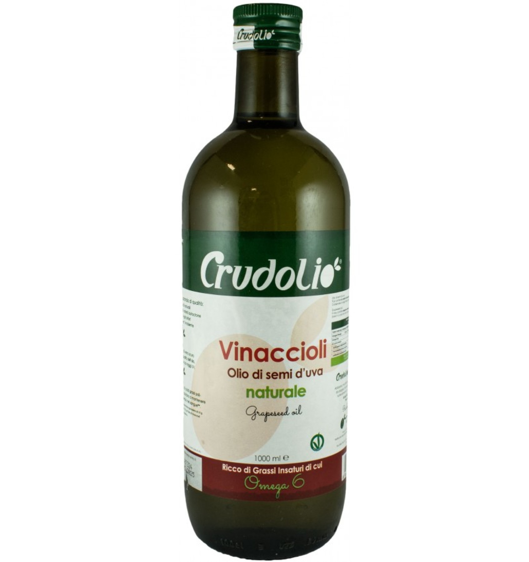 Ulei din samburi de struguri 1000 ml Crudolio