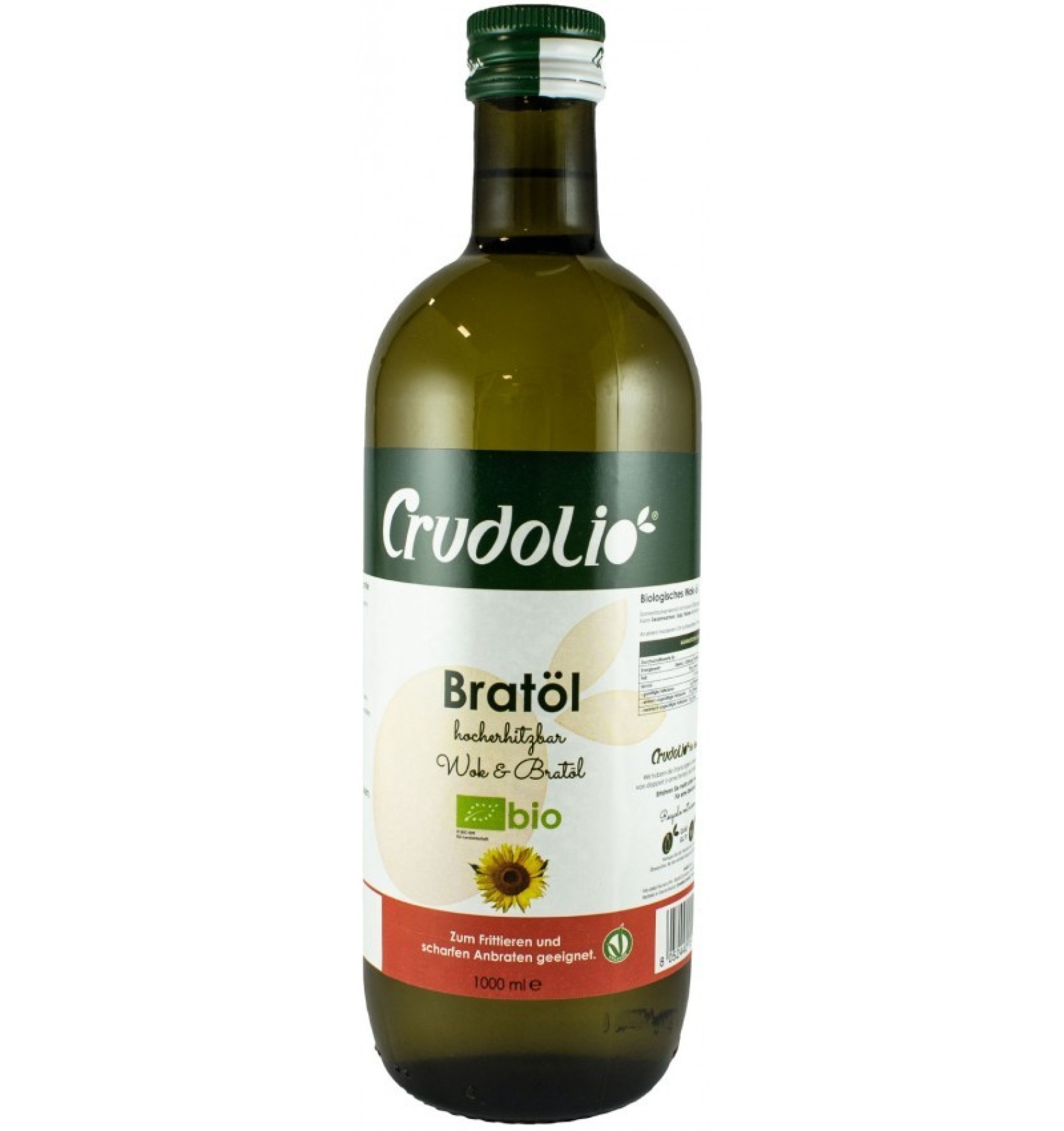 Ulei bio pentru prajit 1000 ml Crudolio