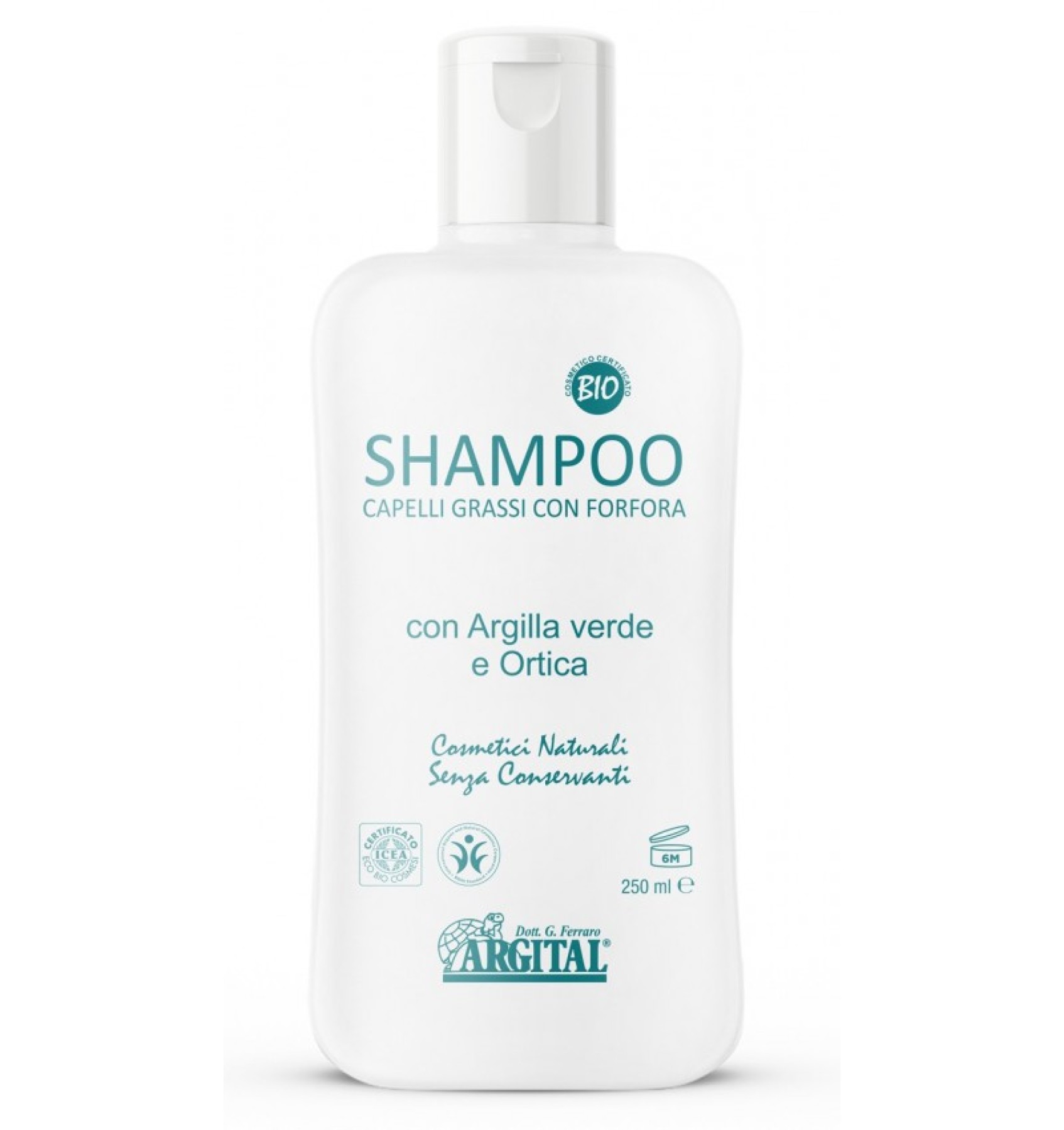 Sampon anti matreata si pentru par gras, 250 ml Argital