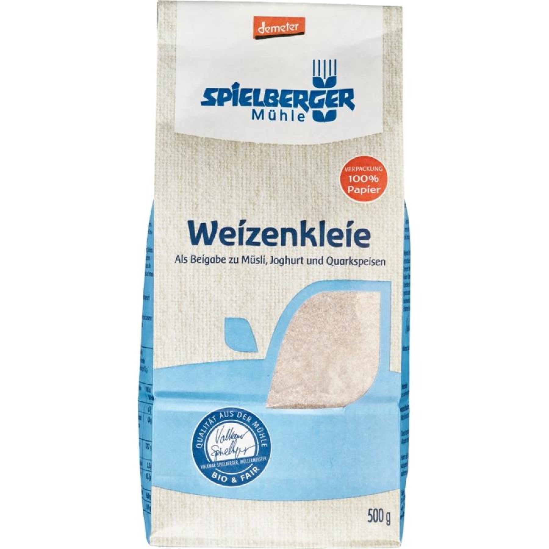 Tarate de grau bio Demeter - 500 g