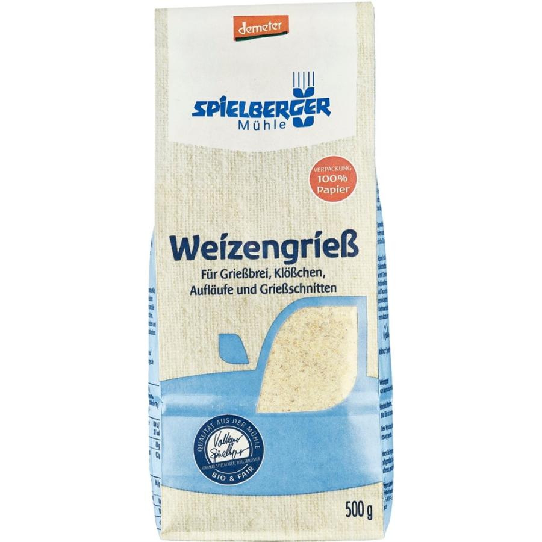 Gris de grau bio Demeter - 500 g