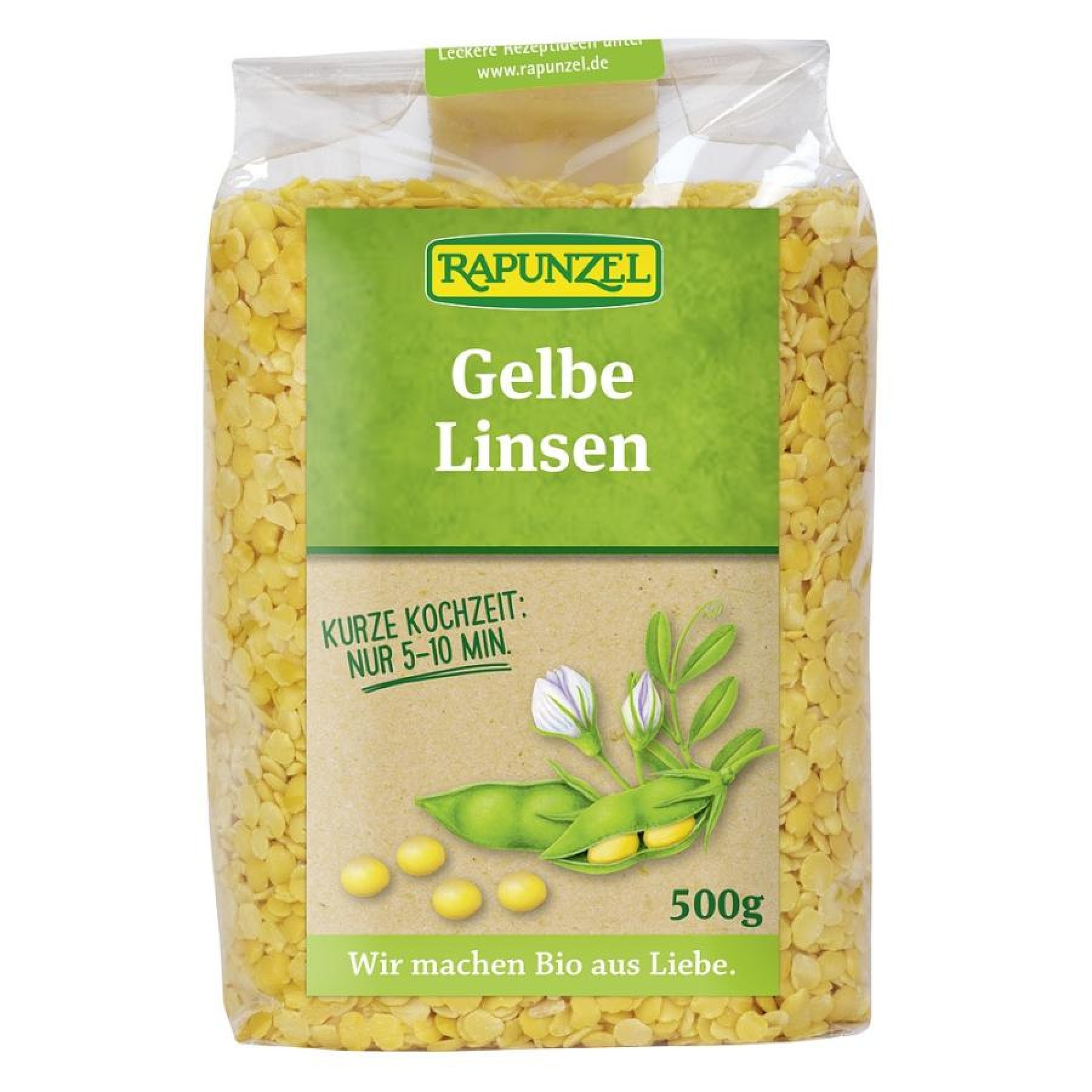 Linte galbena bio cojita proiect - 500 g