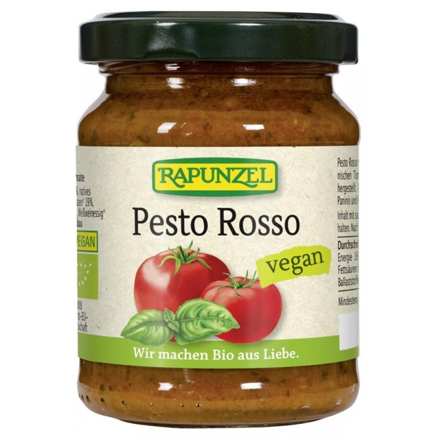 Pesto Rosso Bio vegan - 125 g
