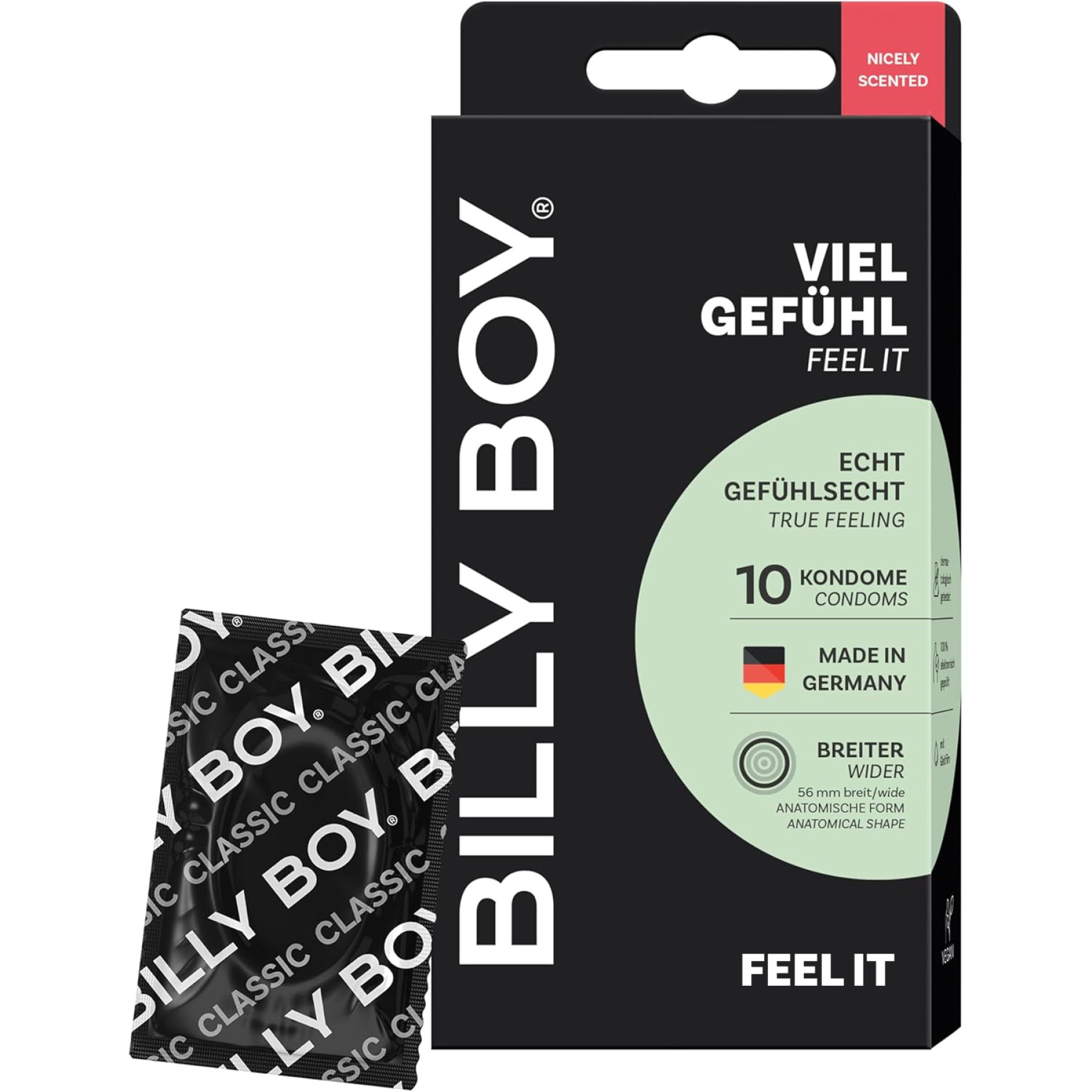 Prezervative Billy Boy Feel It 10 buc