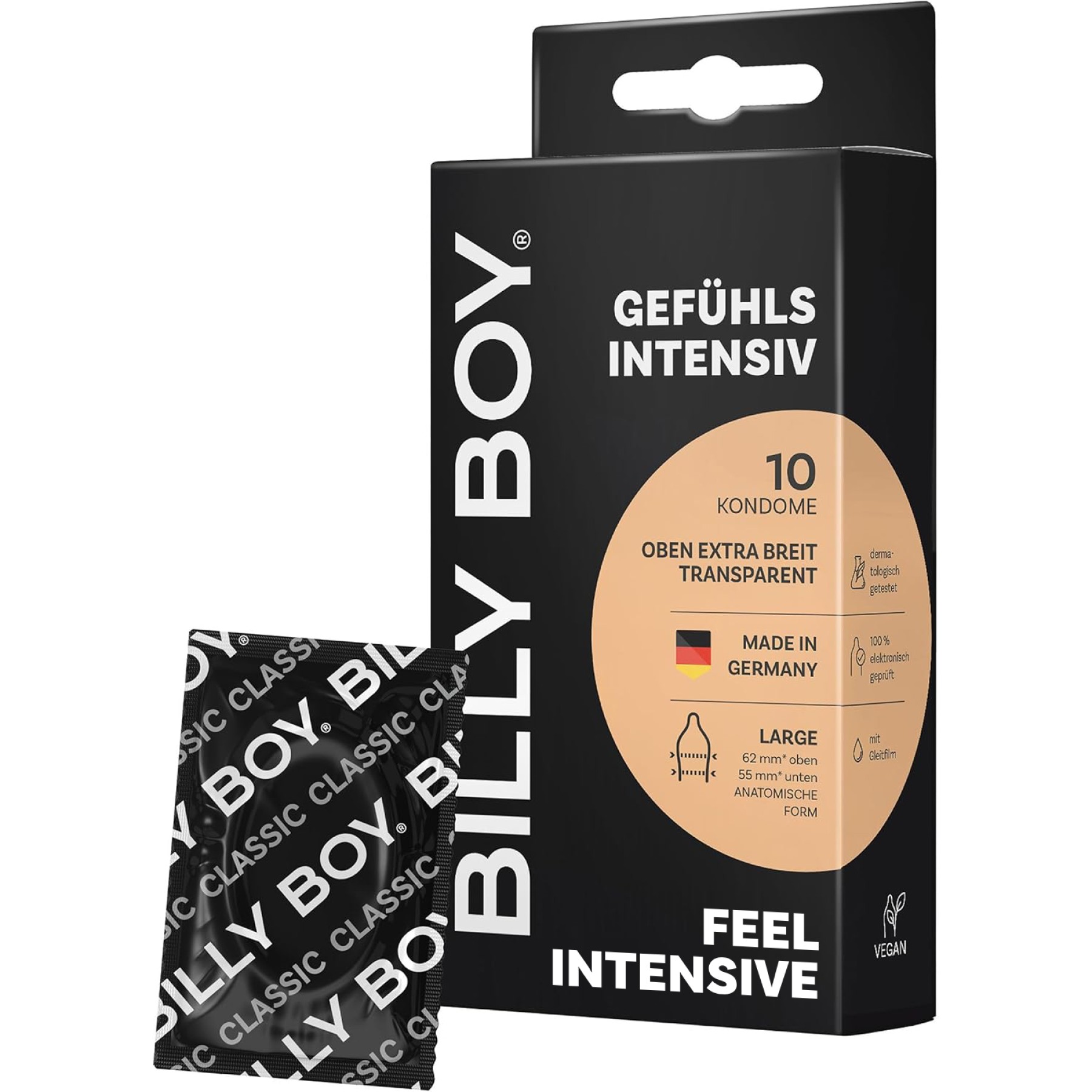 Prezervative Billy Boy Feel Intensive 10 buc