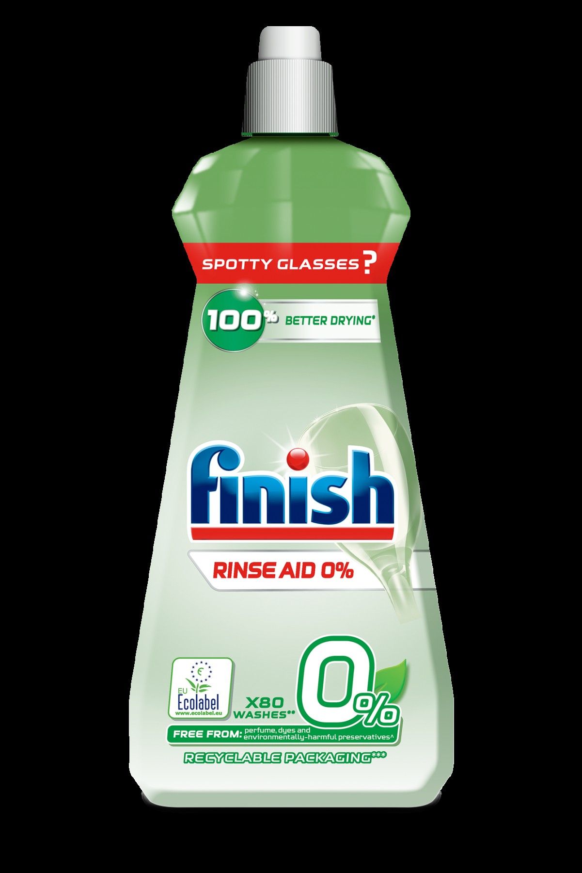 Solutie de clatire cu formula 0% pentru masina de spalat vase, 400ml