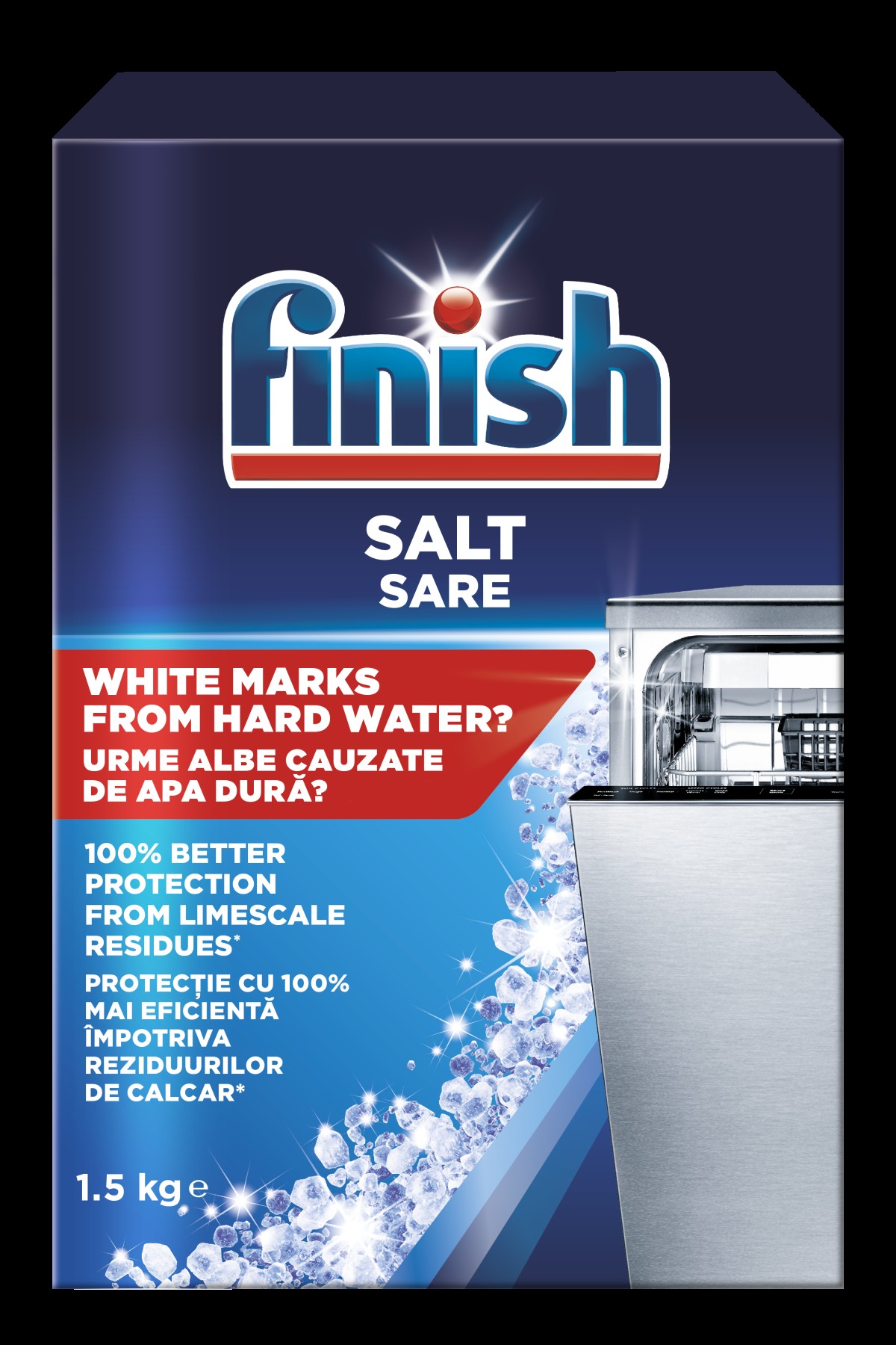 Sare speciala pentru masina de spalat vase, 1.5kg