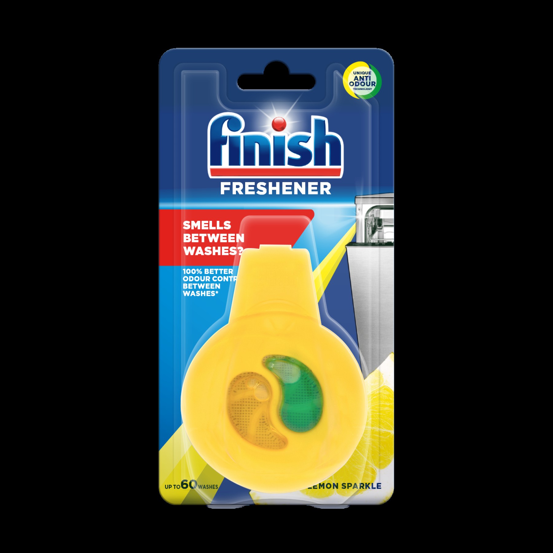 Lemon odorizant cu aroma de lamaie pentru masina de spalat vase, 60 de spalari