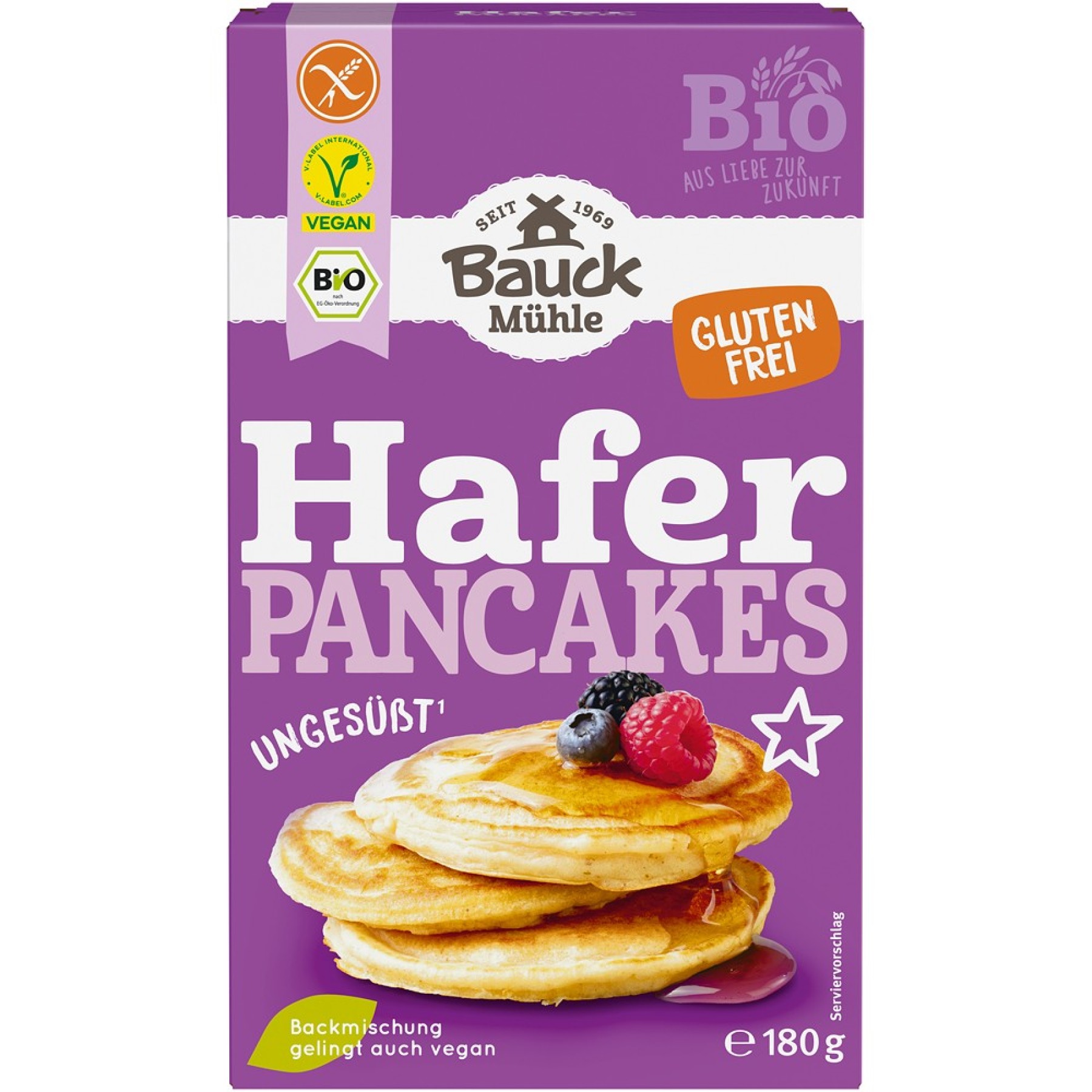 Mix bio pentru clatite cu ovaz fara gluten - 180 g