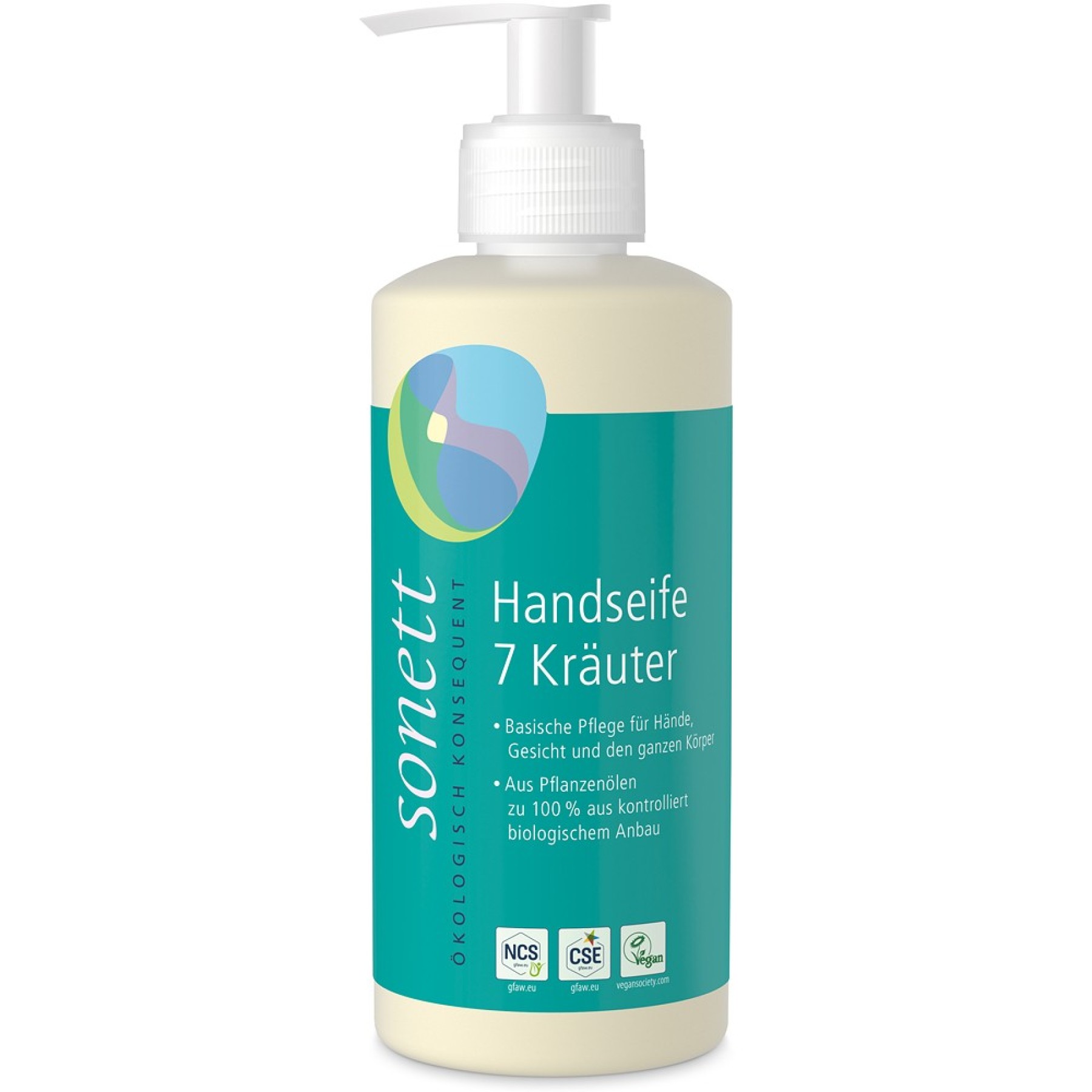 Sapun de maini cu 7 plante aromatice - 300 ml