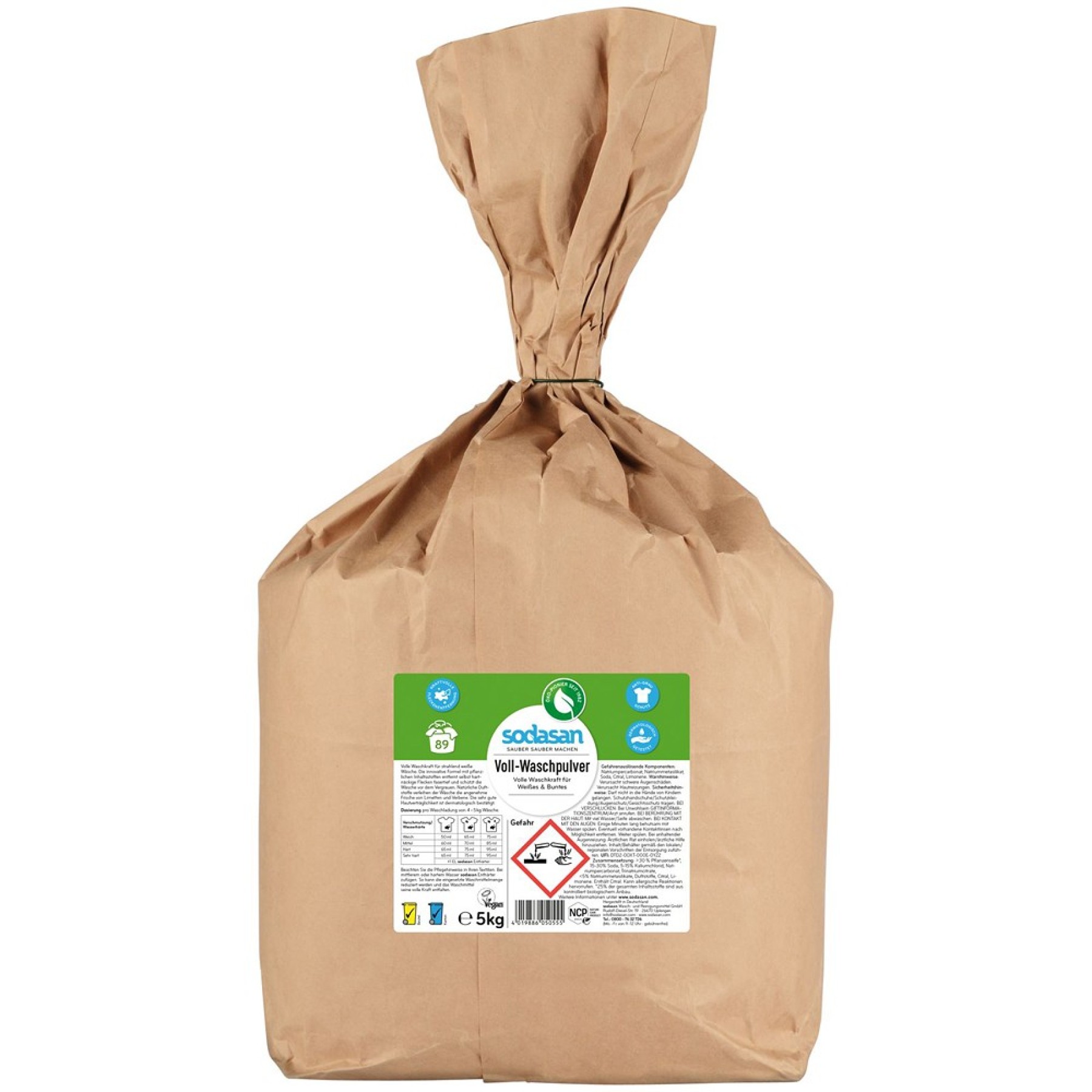 Detergent pudra universal cu lime si verbina - 5 kg